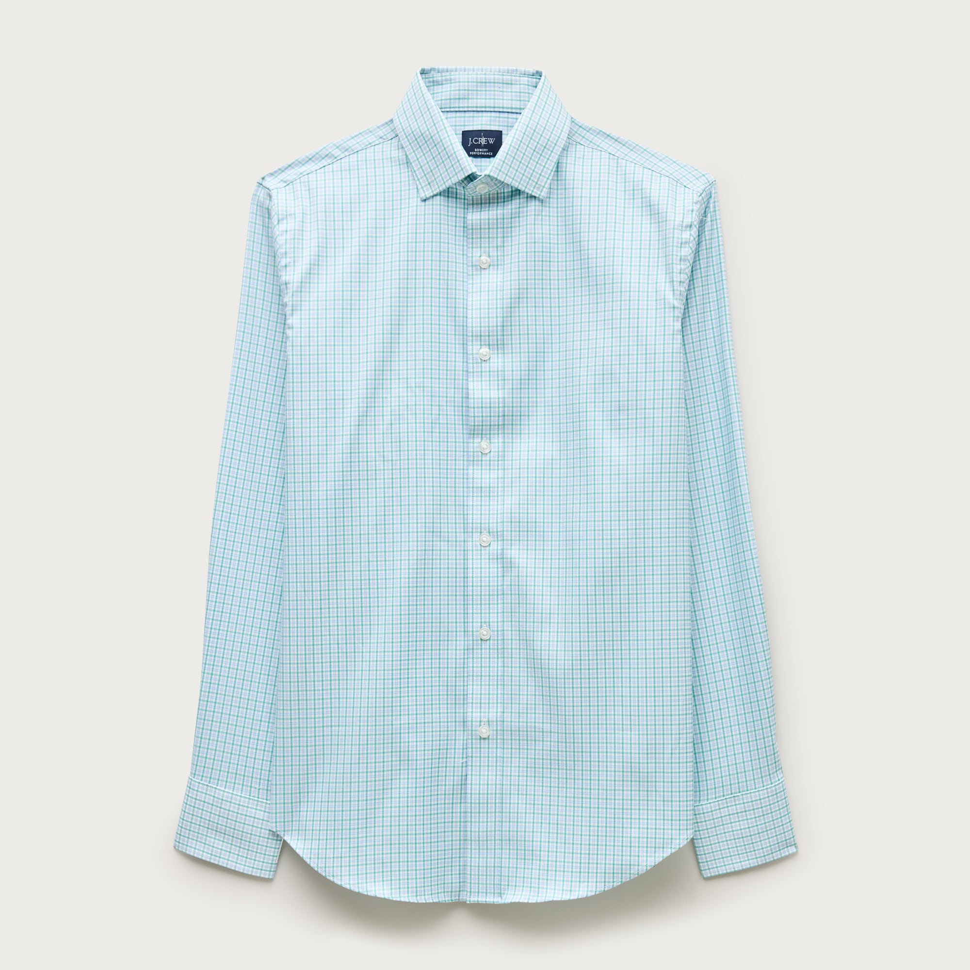 Bowery performance stretch dress shirt with spread collar