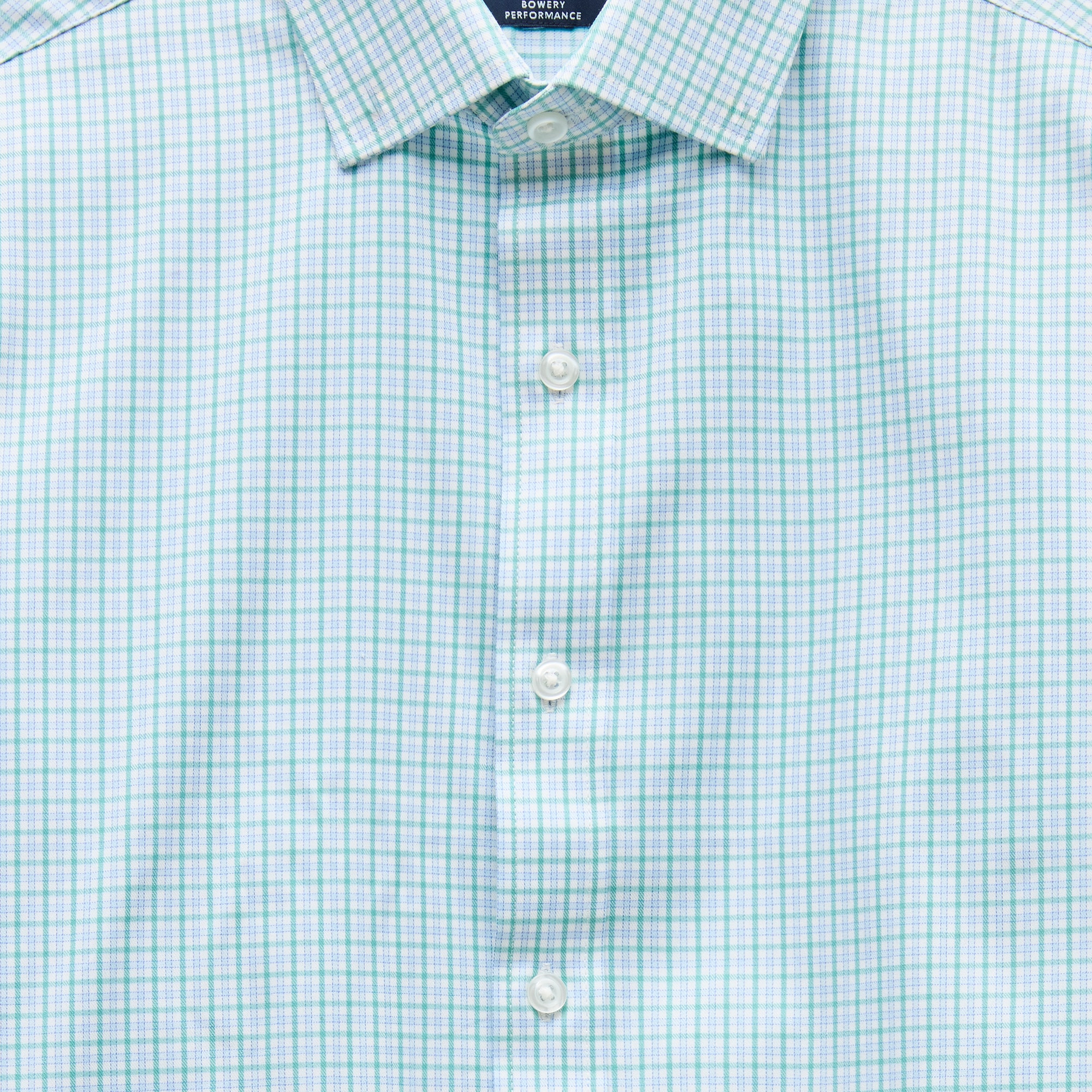 Bowery performance stretch dress shirt with spread collar