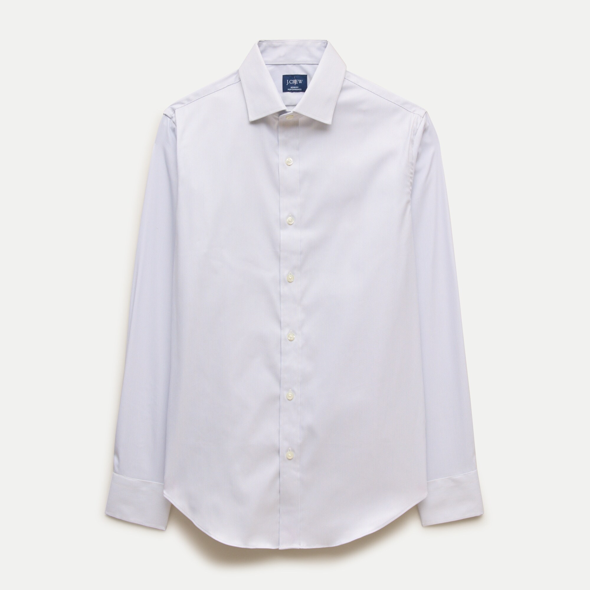 Bowery performance stretch dress shirt with spread collar