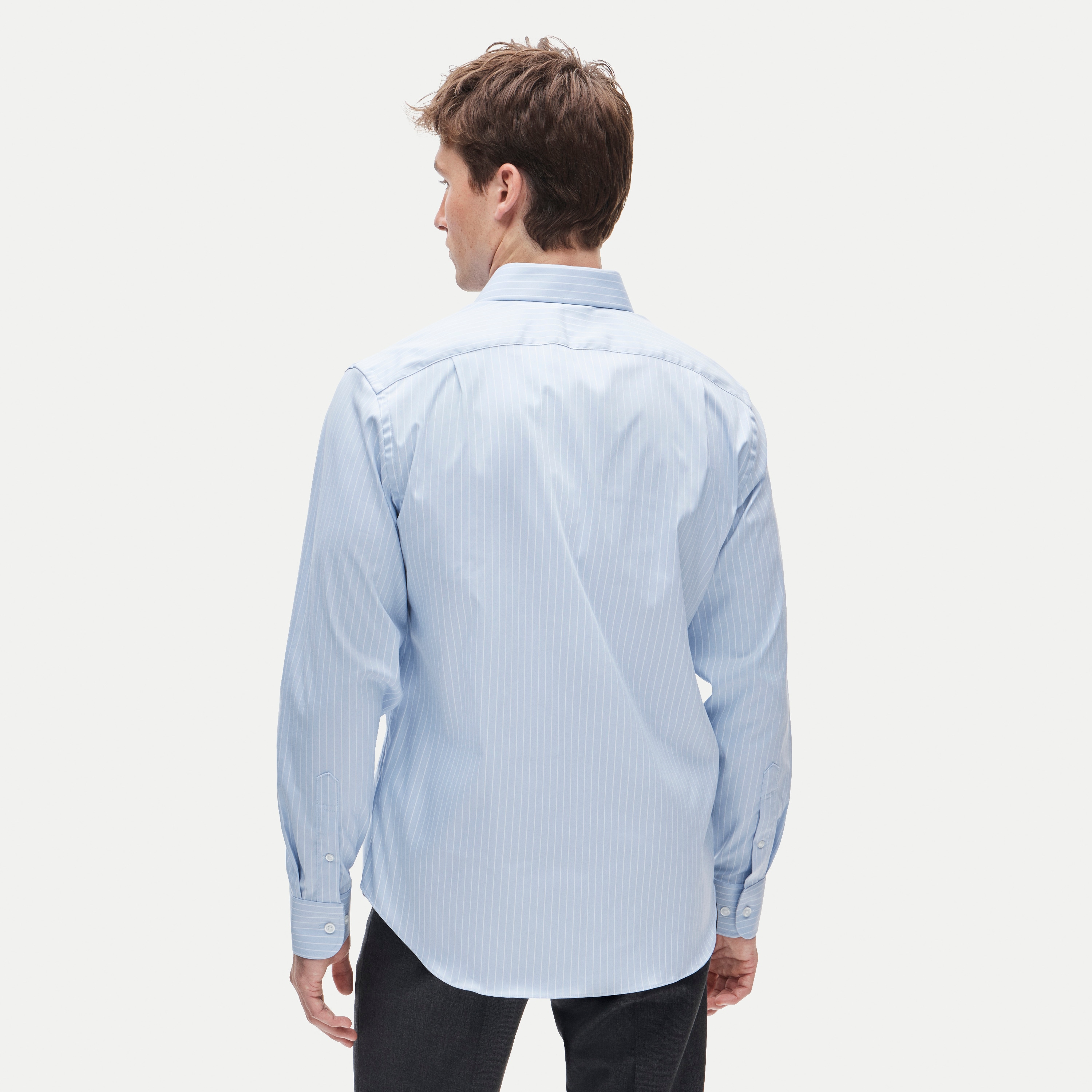 Bowery performance stretch dress shirt with spread collar