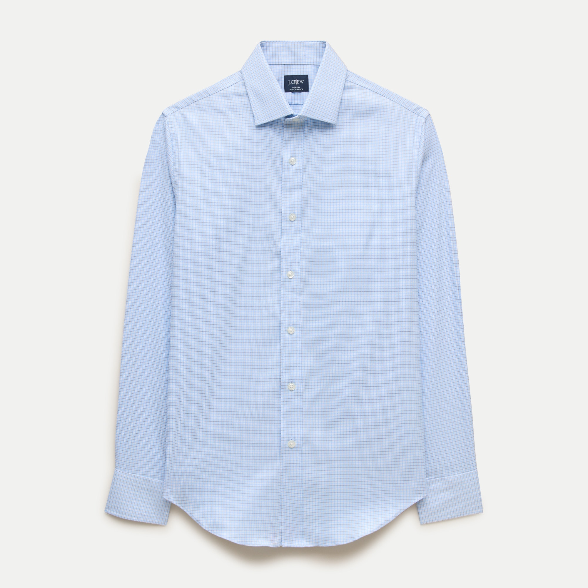 Bowery performance stretch dress shirt with spread collar