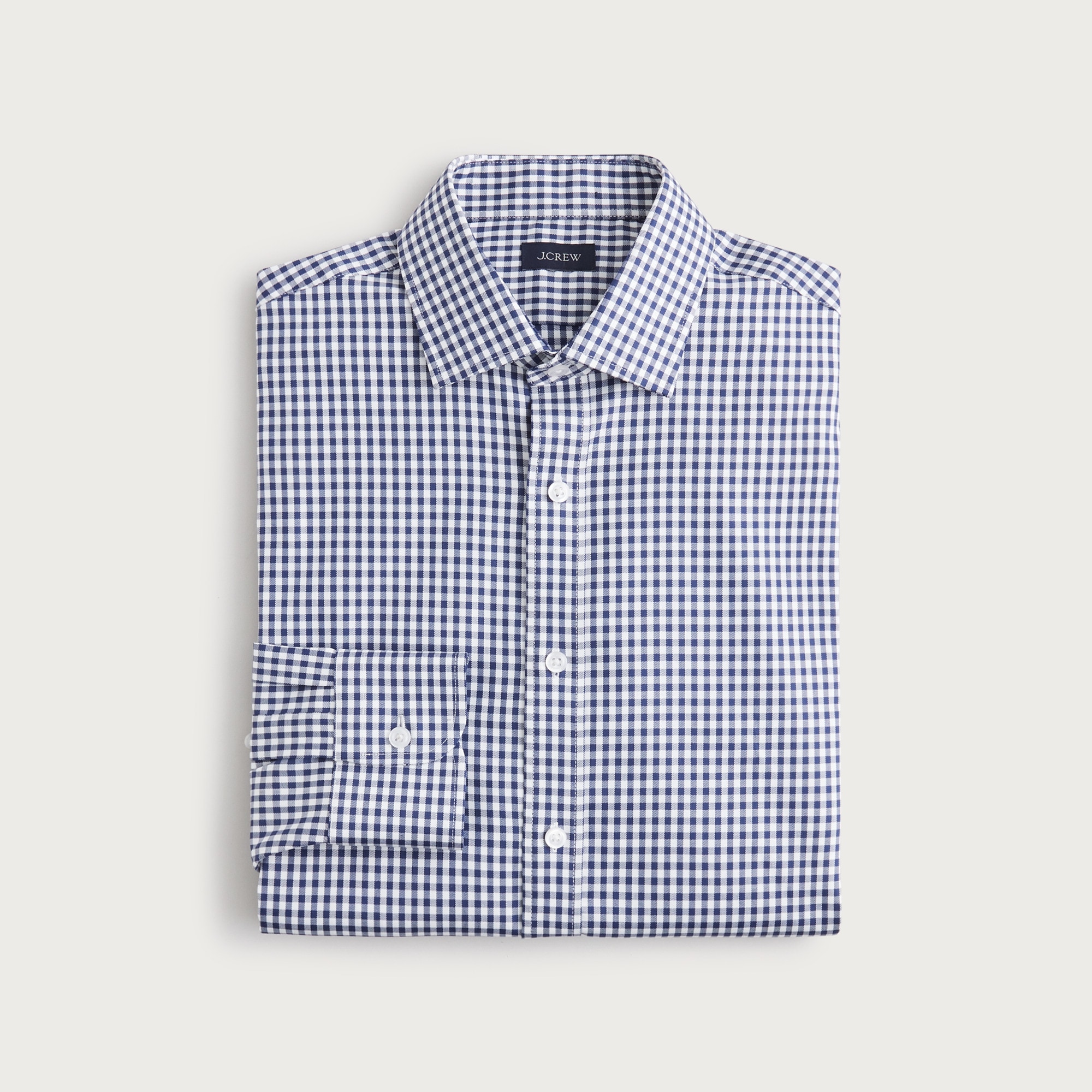 Bowery performance stretch dress shirt with spread collar