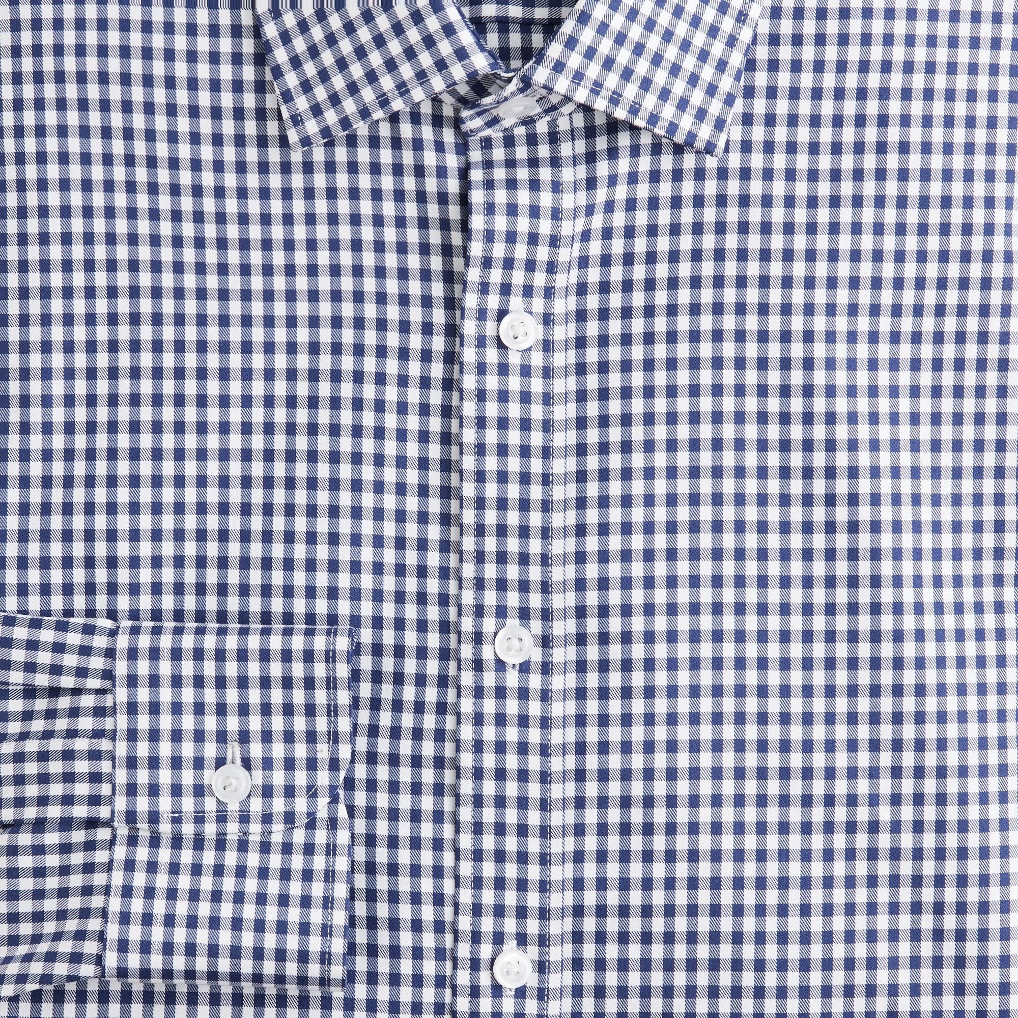 Bowery performance stretch dress shirt with spread collar