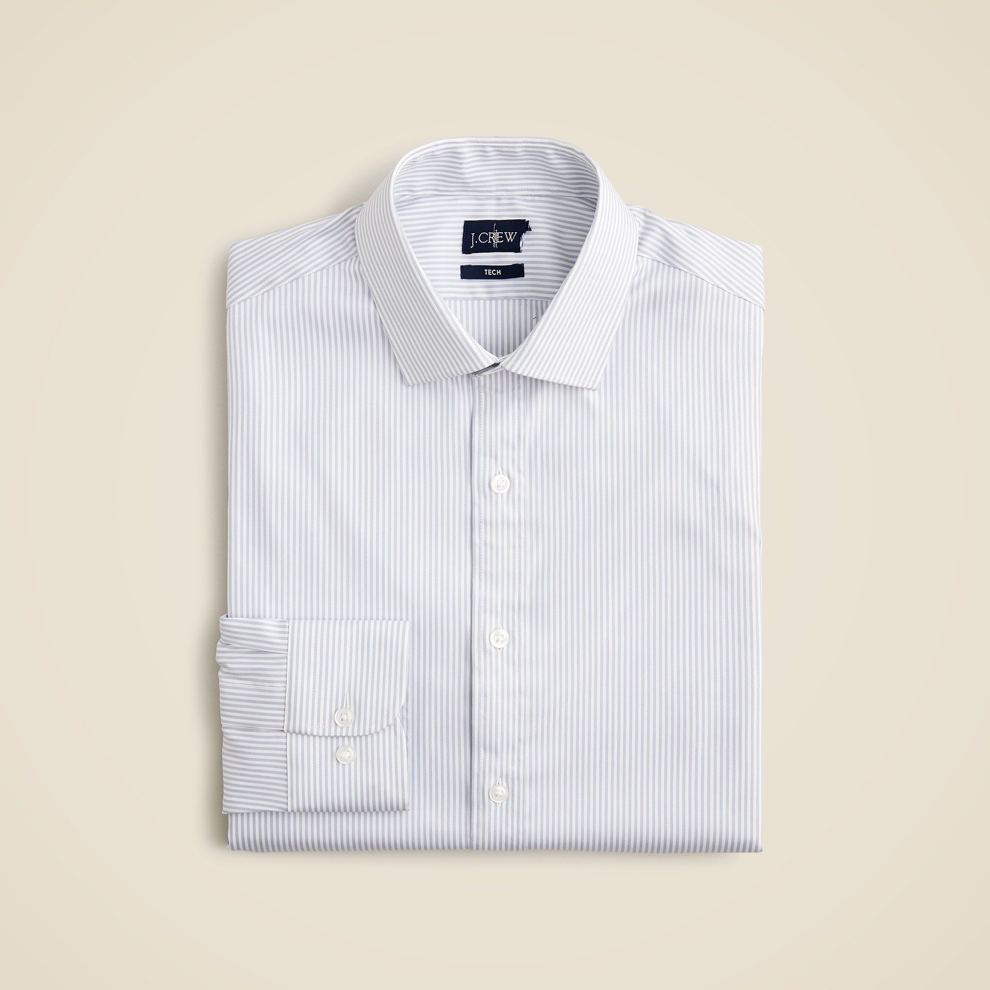 Bowery performance stretch dress shirt with spread collar