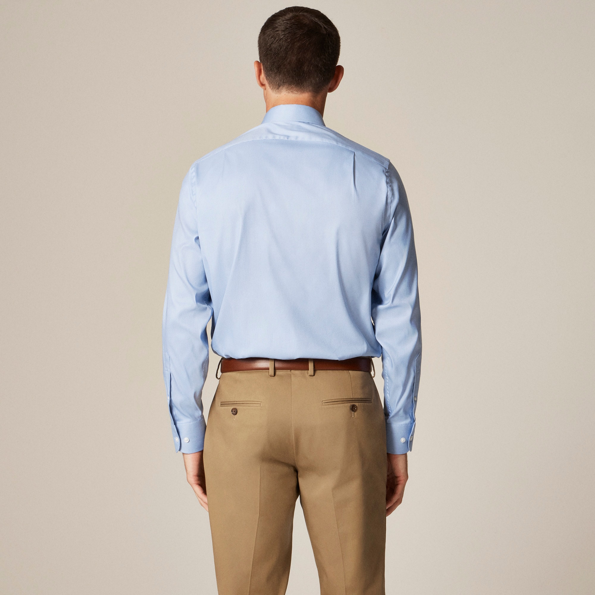 Bowery performance stretch dress shirt with spread collar