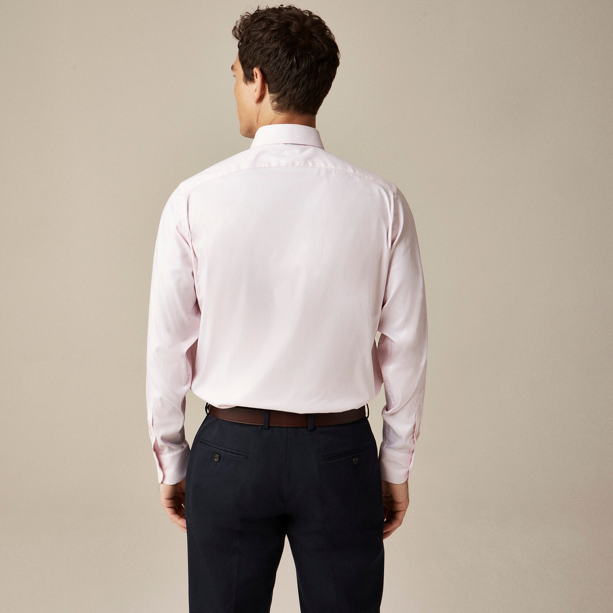 Bowery performance stretch dress shirt with spread collar