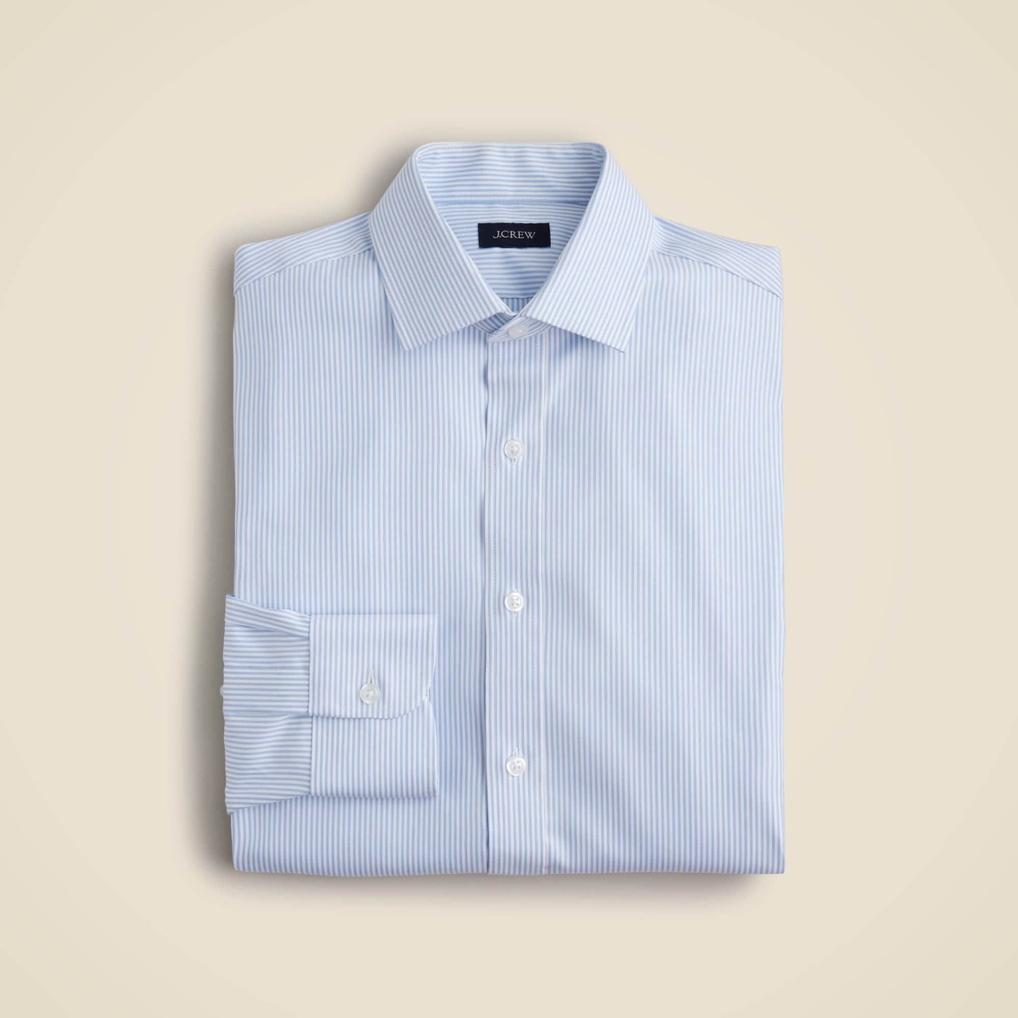  Bowery tech dress shirt with spread collar