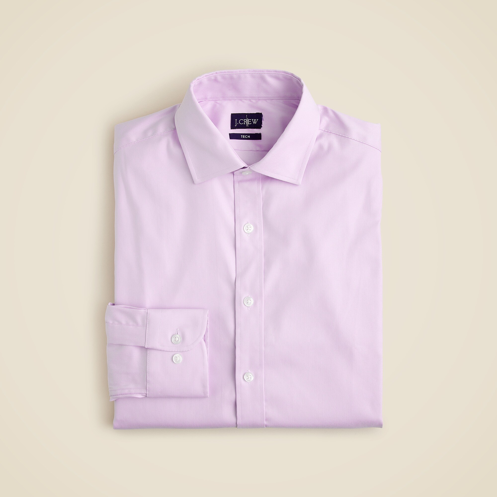  Bowery performance stretch dress shirt with spread collar