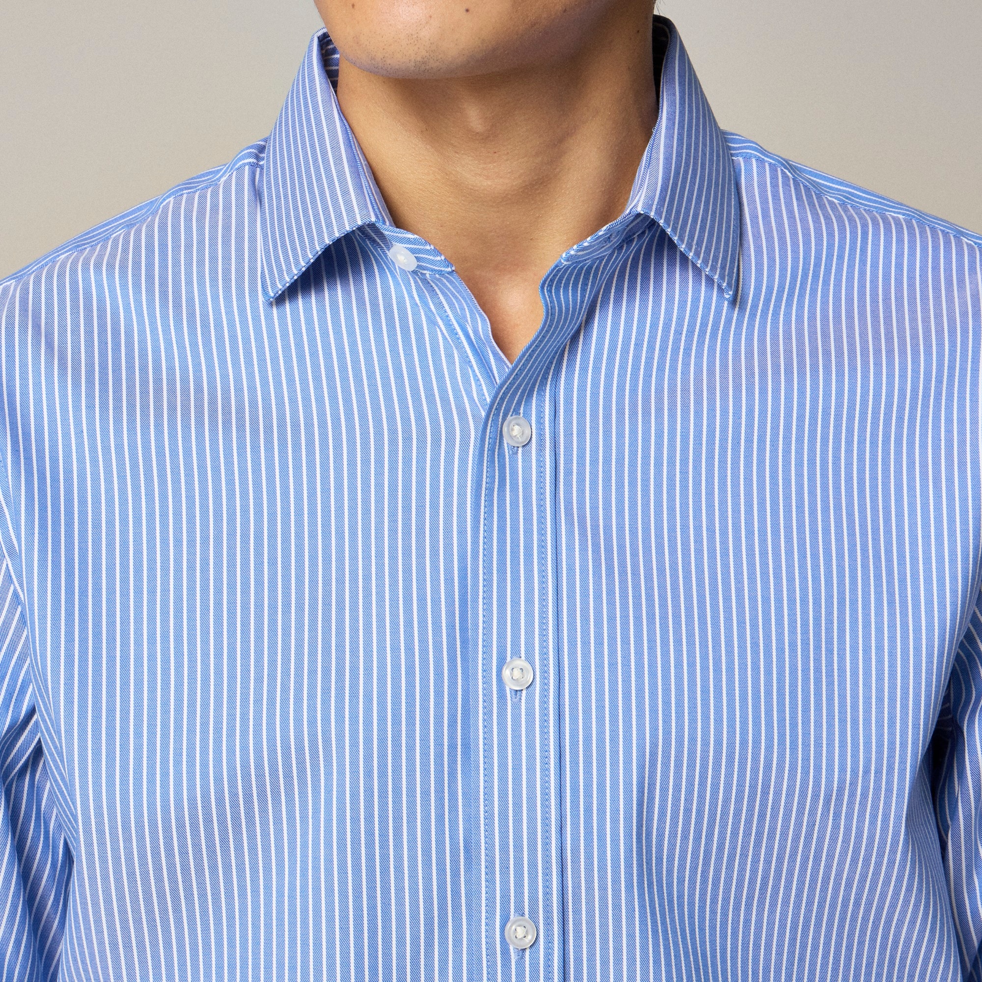 Bowery performance stretch dress shirt with spread collar