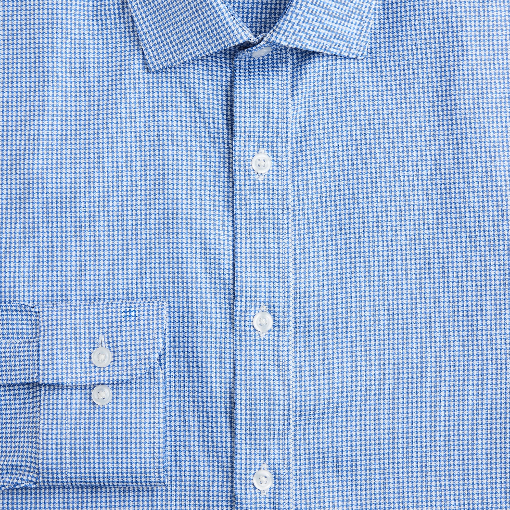 Bowery performance stretch dress shirt with spread collar