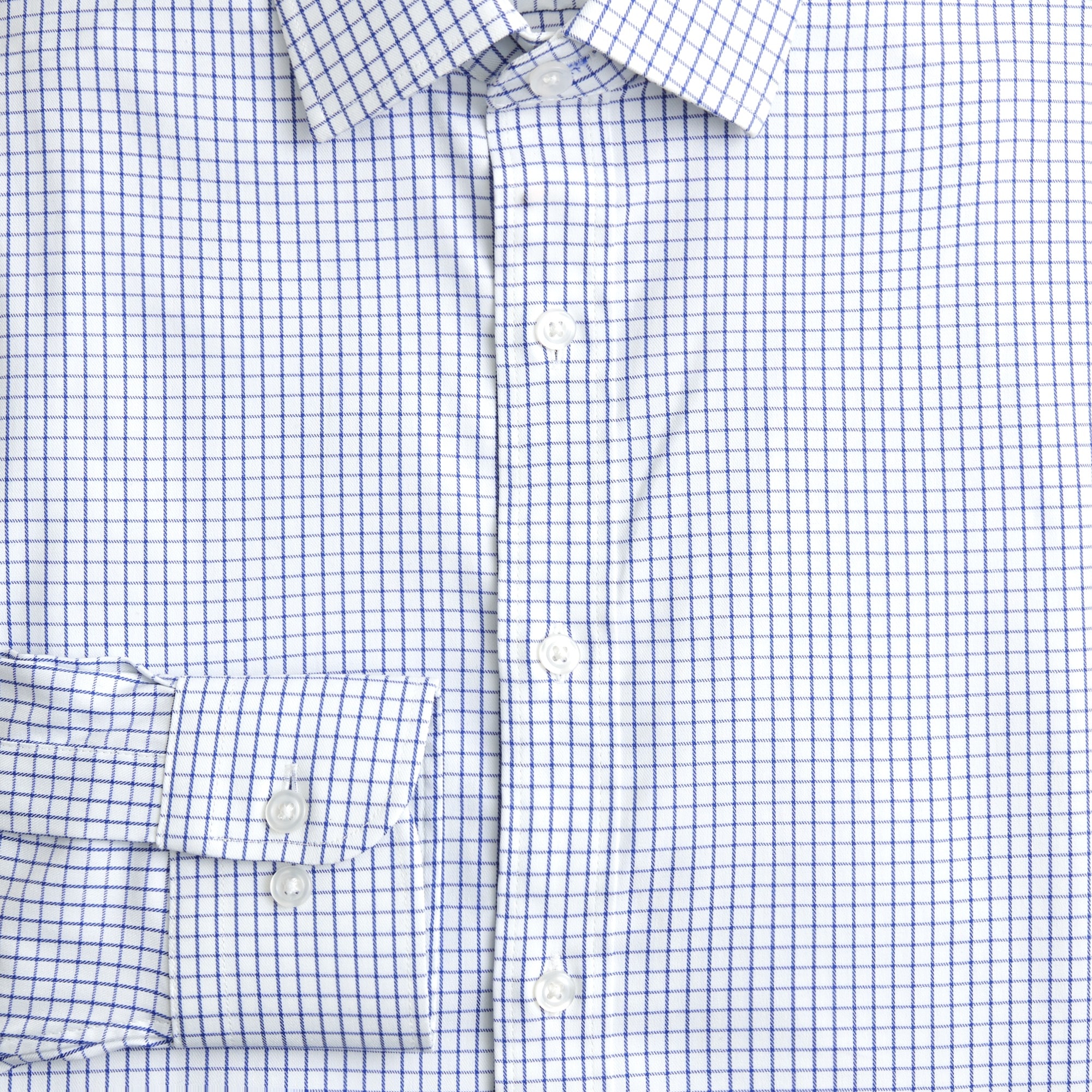 Bowery performance stretch dress shirt with spread collar