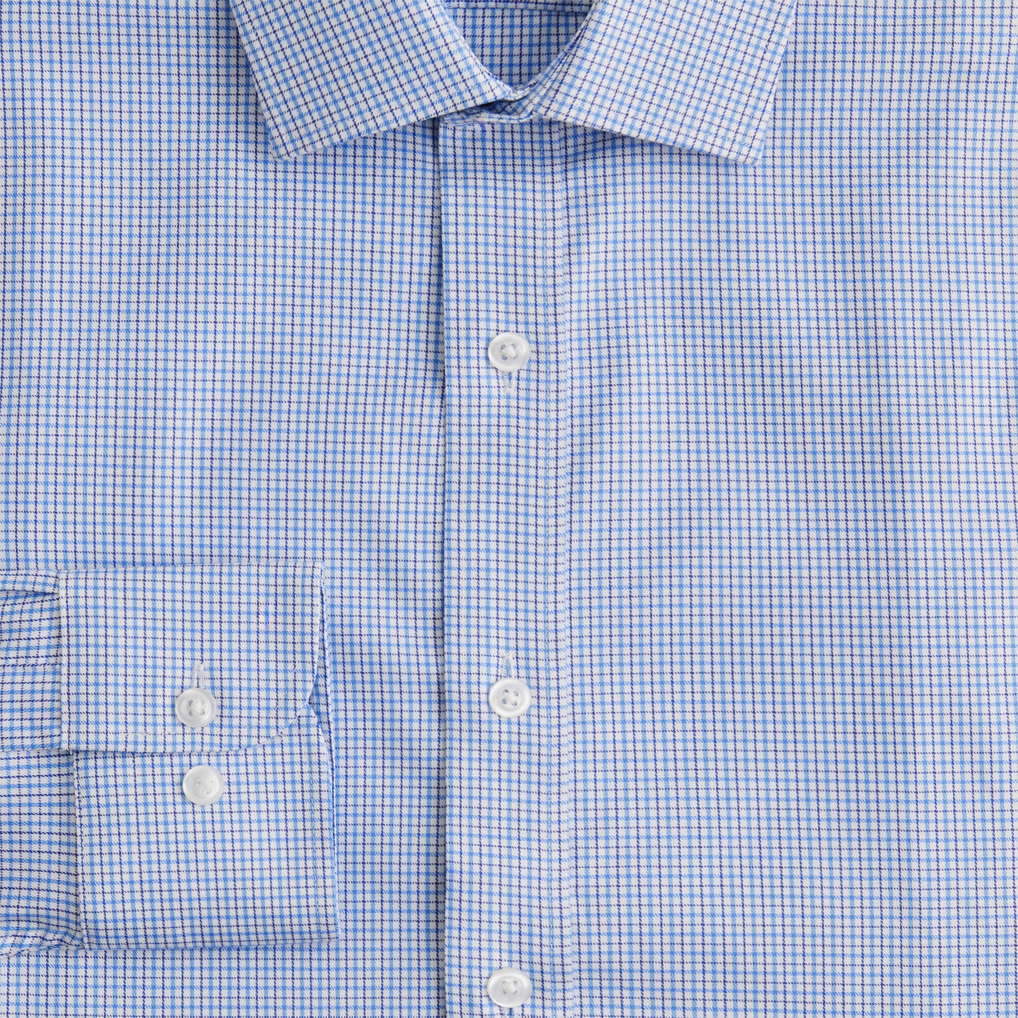 Bowery performance stretch dress shirt with spread collar