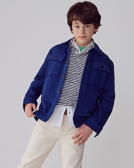 boys Limited-edition kids' denim field jacket