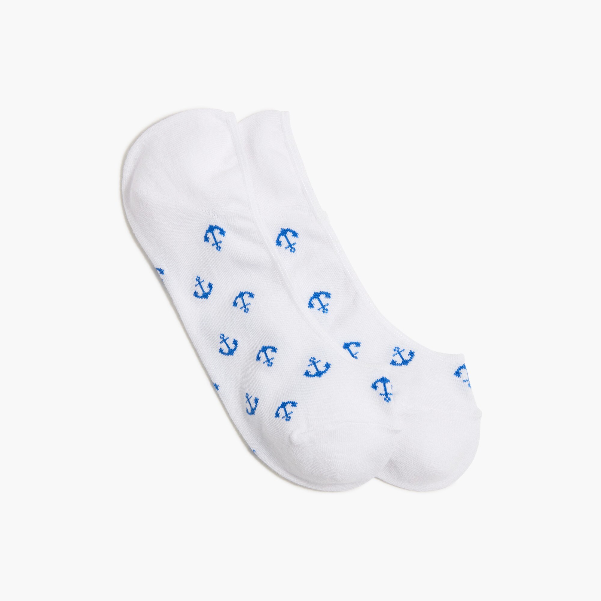 Anchor no-show socks