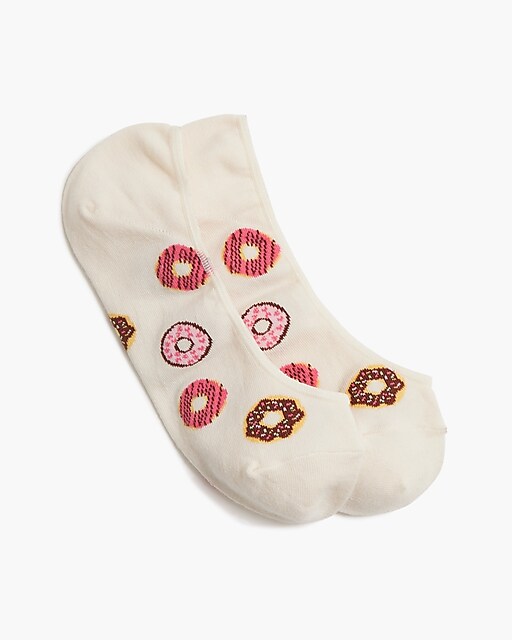  Donut no-show socks