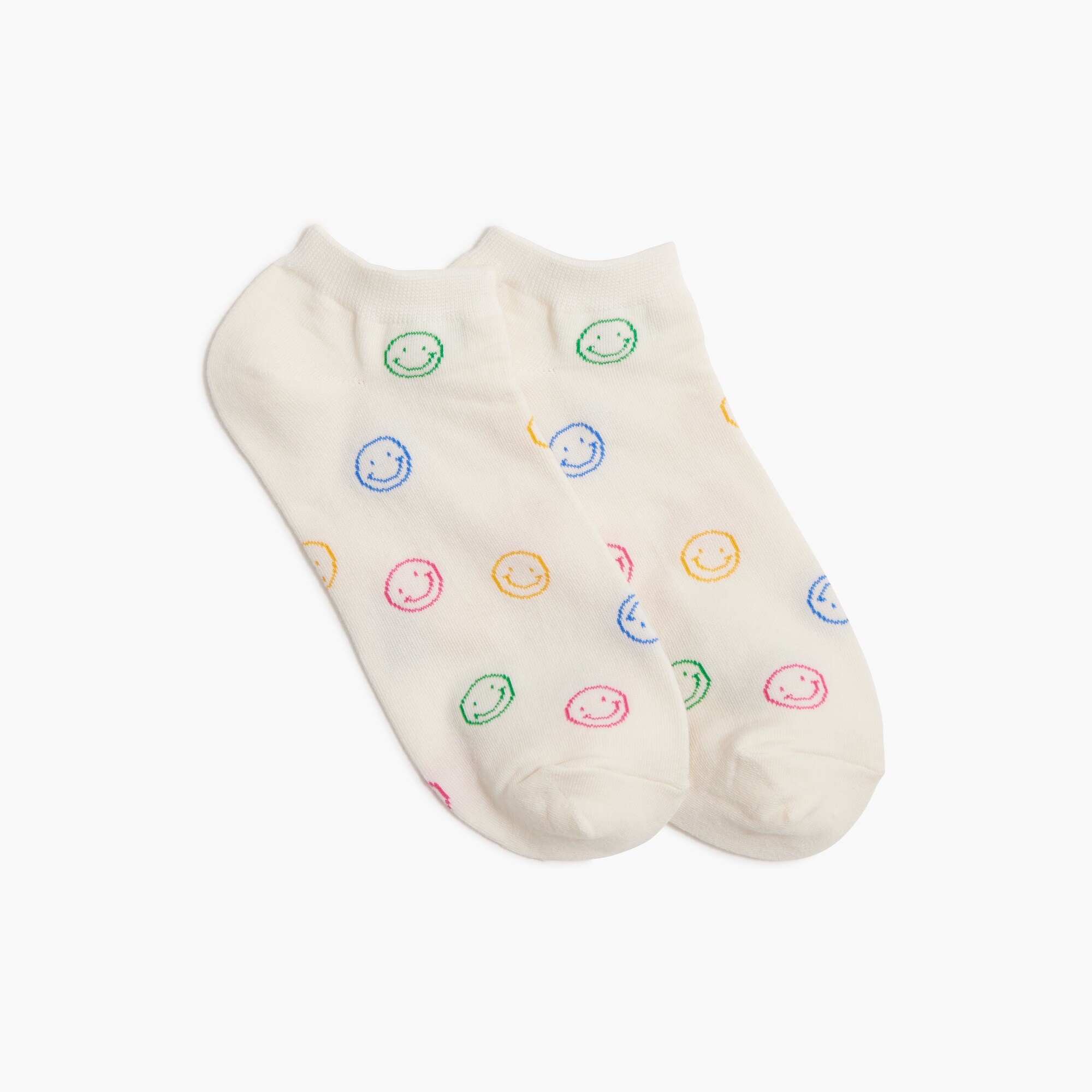 Factory Happy Face No show Socks For Women