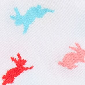 Bunny ankle socks MULTI factory: bunny ankle socks for women