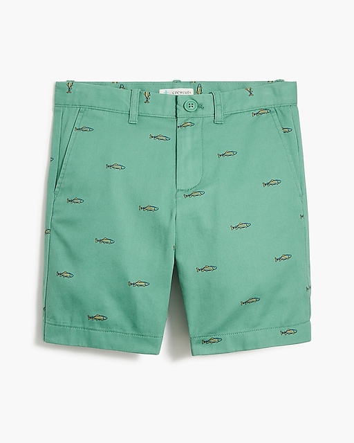  Boys' trout printed short