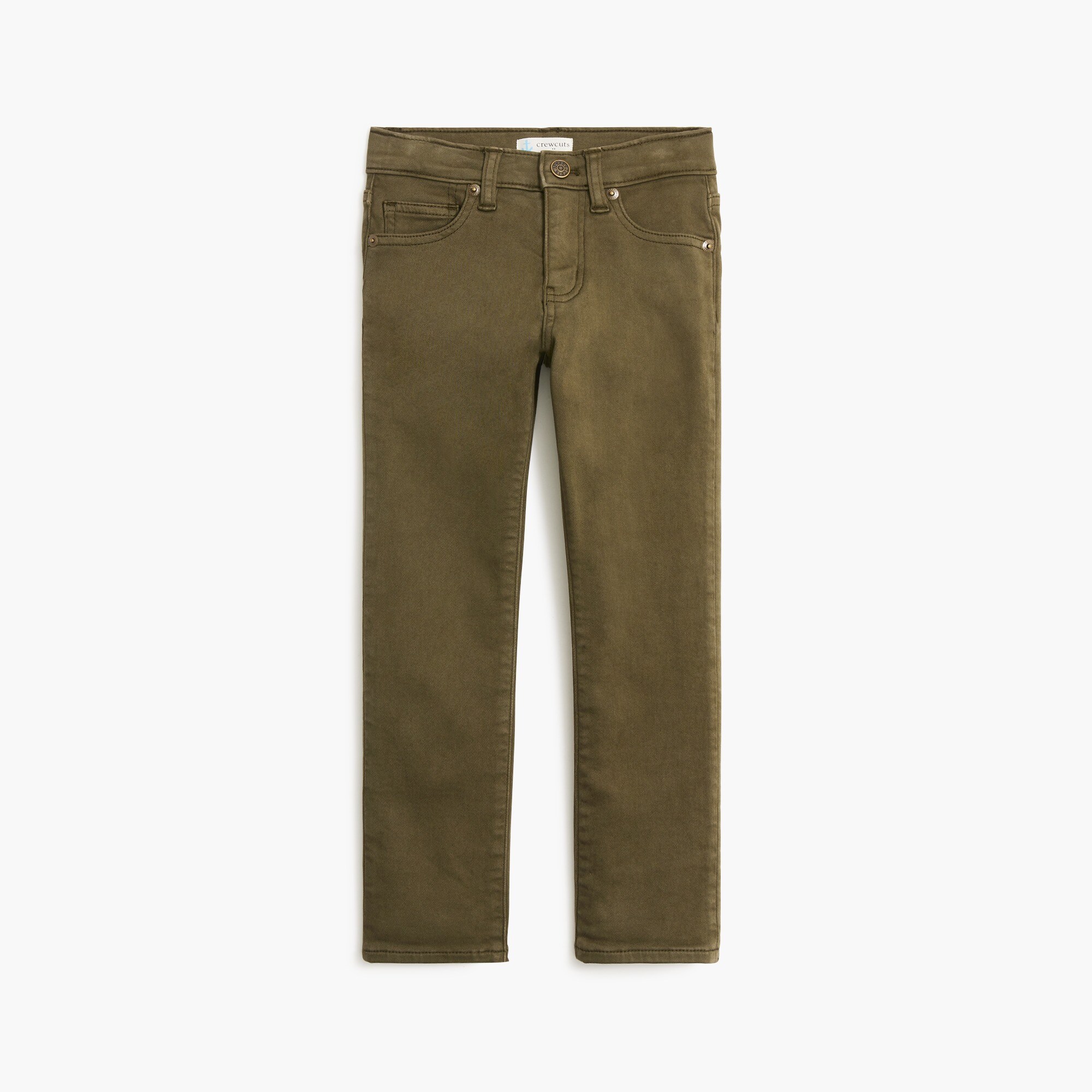 Boys' slim-fit garment-dyed jean
