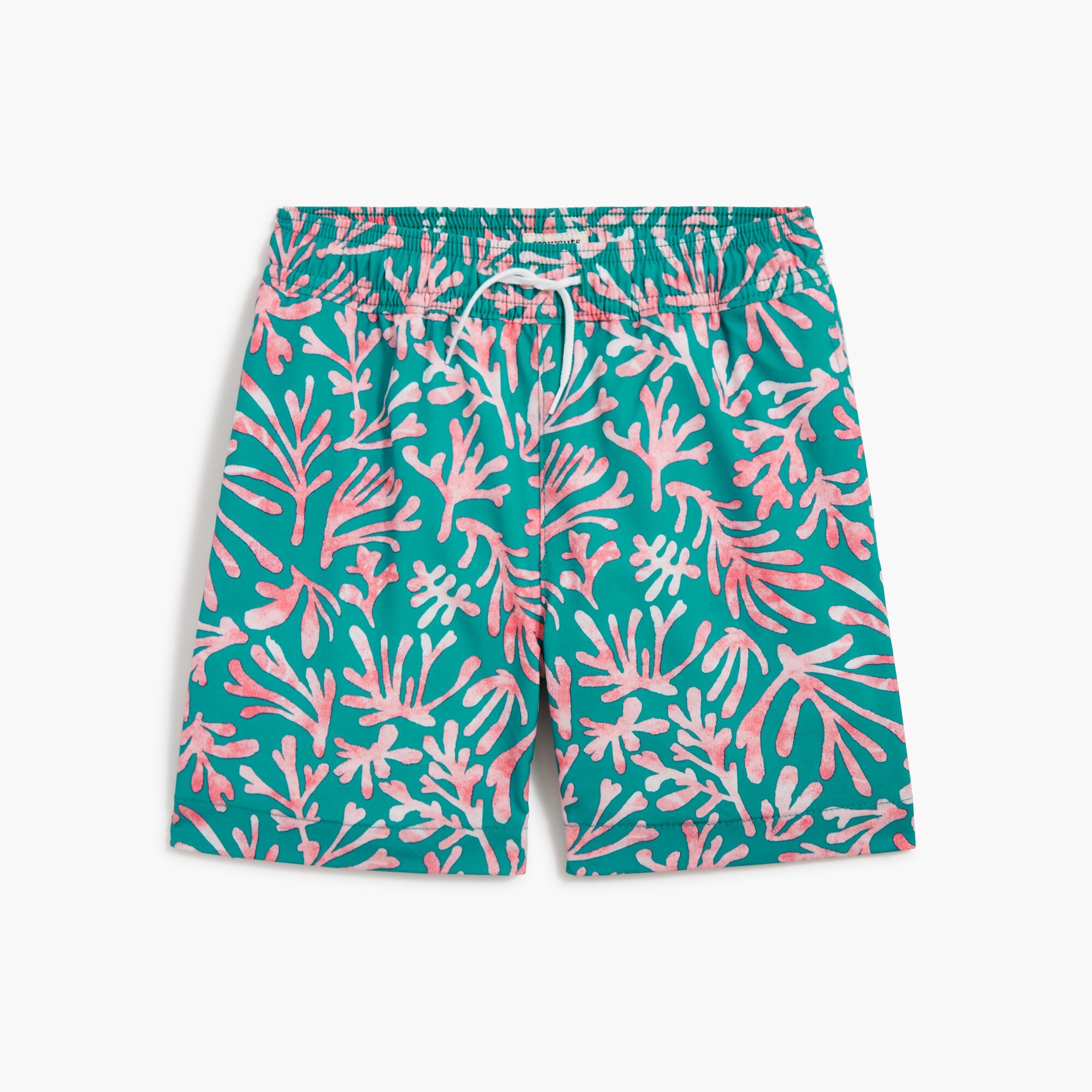 boys' printed swim trunk for boys