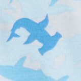 Boys' shark pajama set CLASSIC SKY SCUBA BLUE