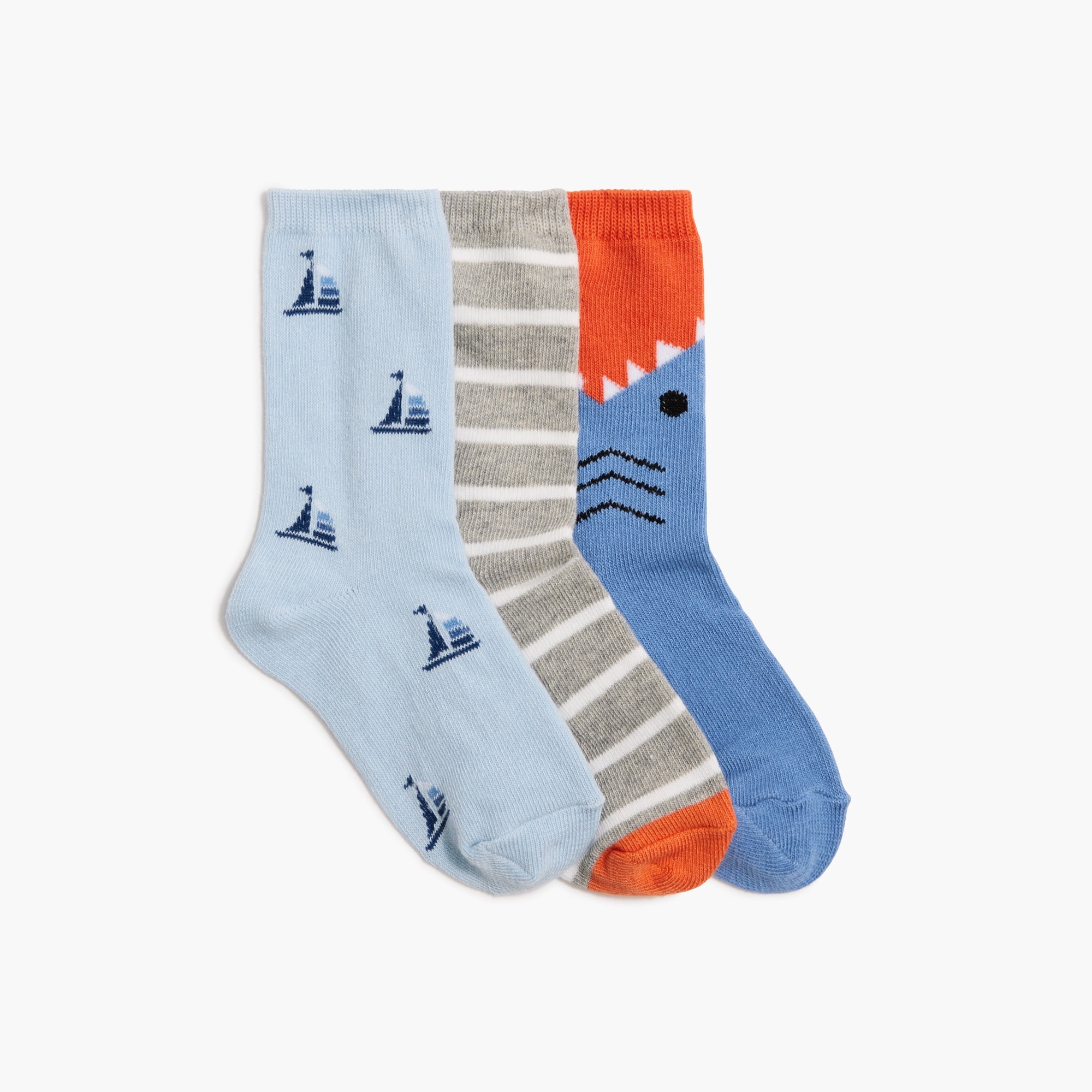 Boys' nautical trouser socks pack