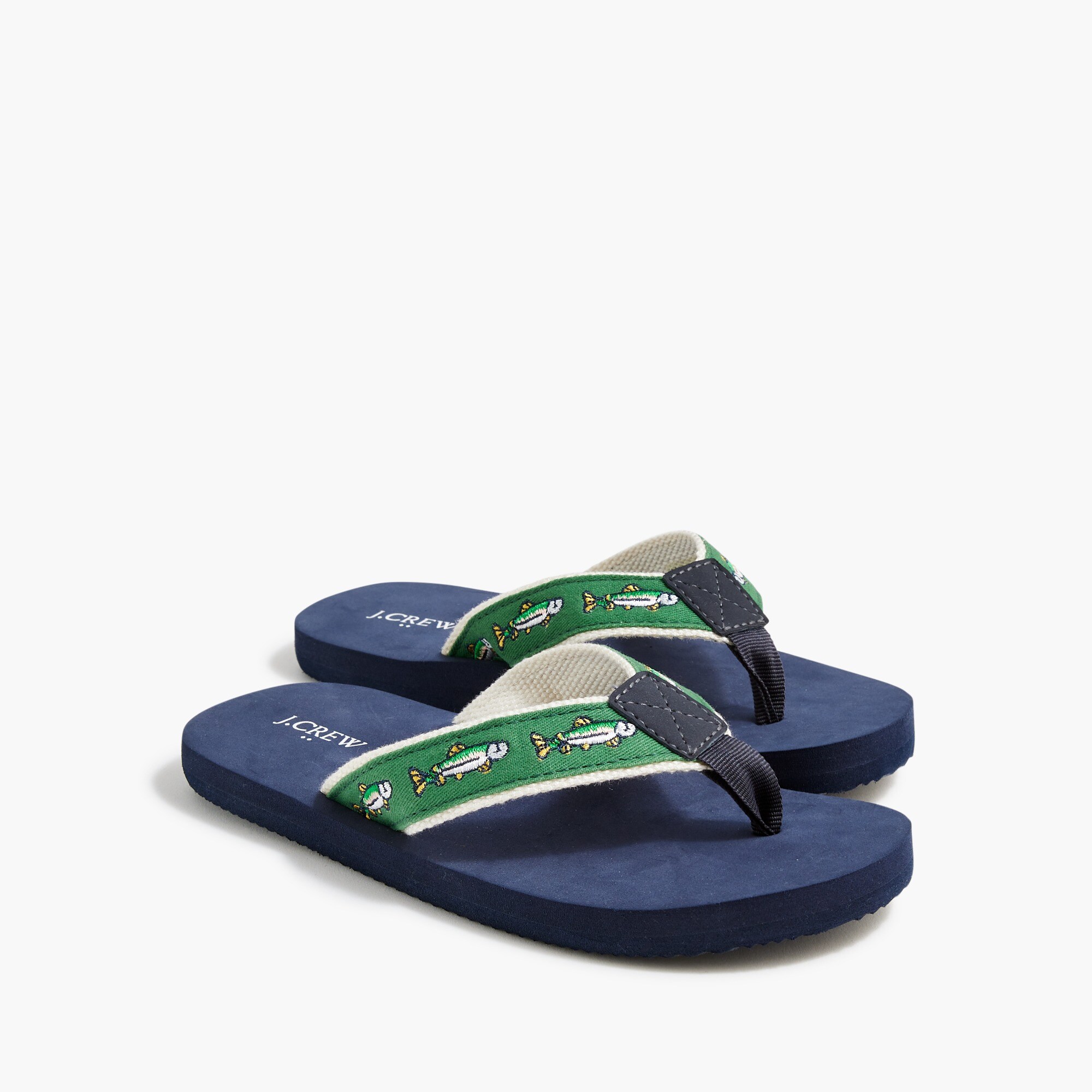 kids' critter flip-flops for boys
