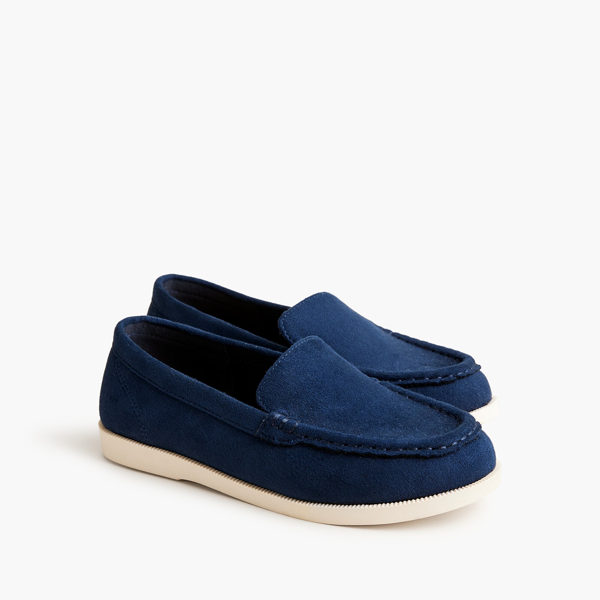 Boys' sueded loafers