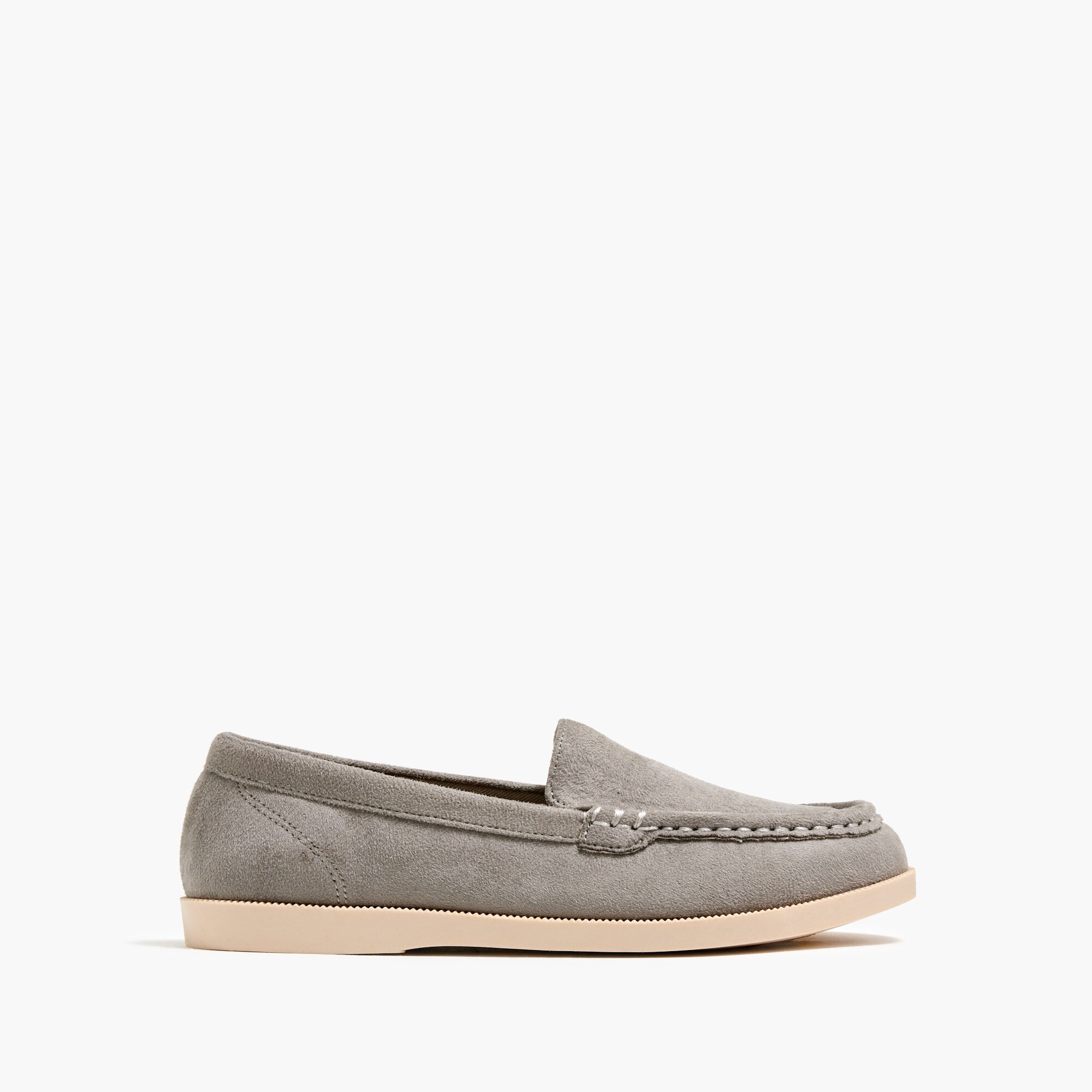 Boys' sueded loafers