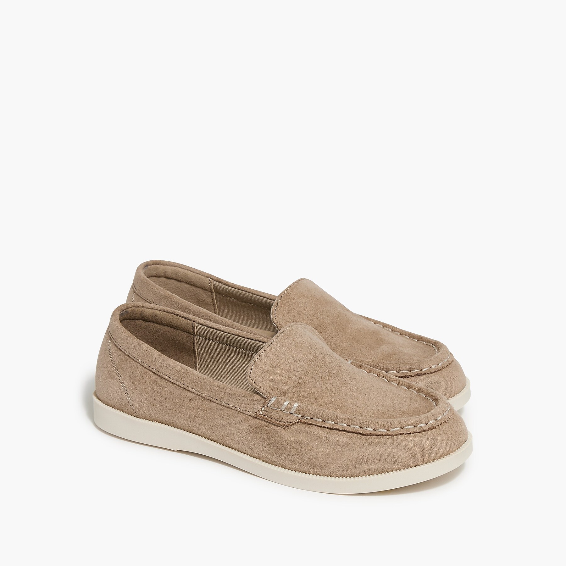 Boys' sueded loafers