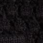 Girls' crochet button-up shirt BLACK
