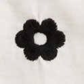 Girls' embroidered flutter-sleeve T-shirt IVORY j.crew: girls' embroidered flutter-sleeve t-shirt for girls