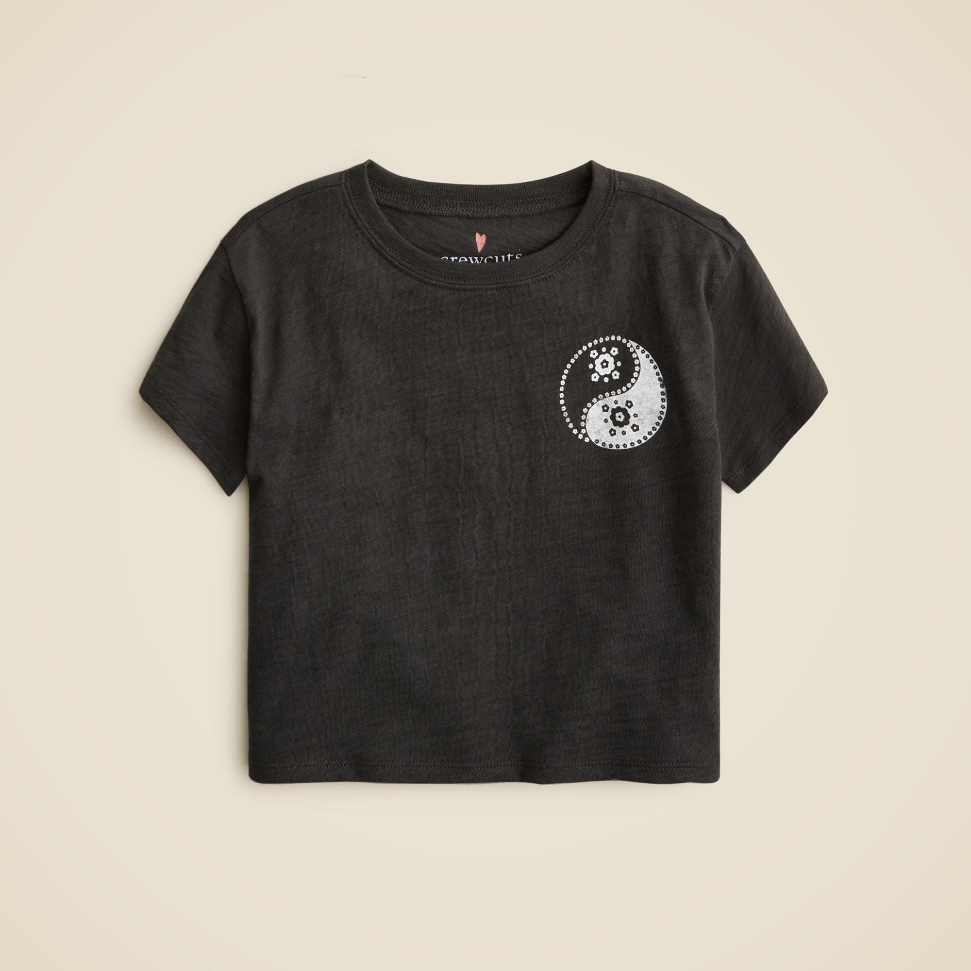 Girls' Yin-yang Graphic T-shirt For Girls | J.Crew