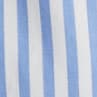 Girls' rosette cropped shirt in striped cotton poplin BRILLIANT OCEAN IVORY S j.crew: girls' rosette cropped shirt in striped cotton poplin for girls