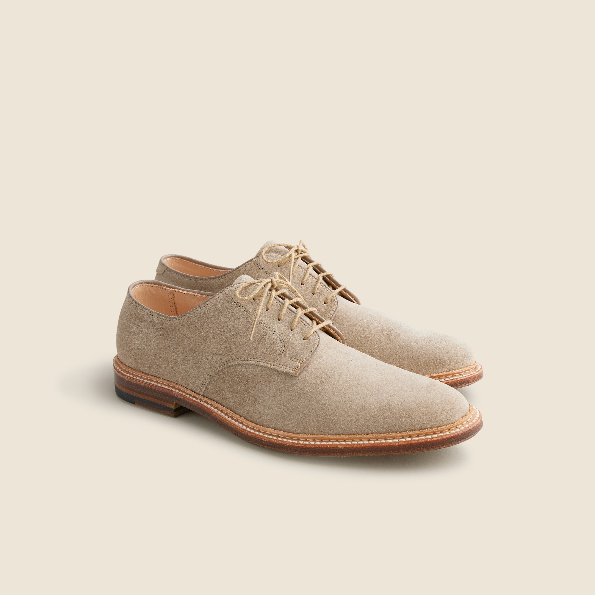 mens Alden&reg; for J.Crew plain-toe Dover bluchers