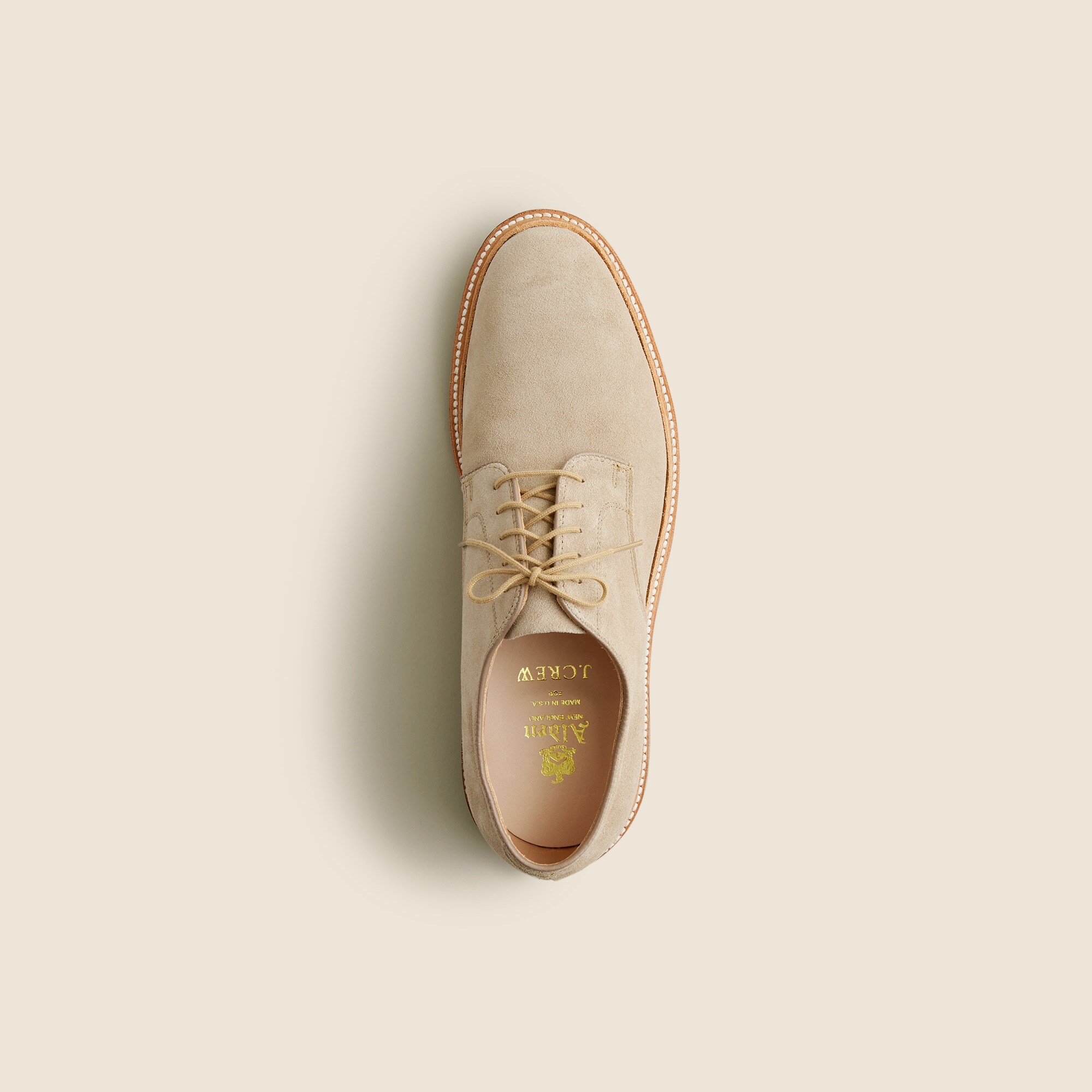Alden® for J.Crew plain-toe Dover bluchers