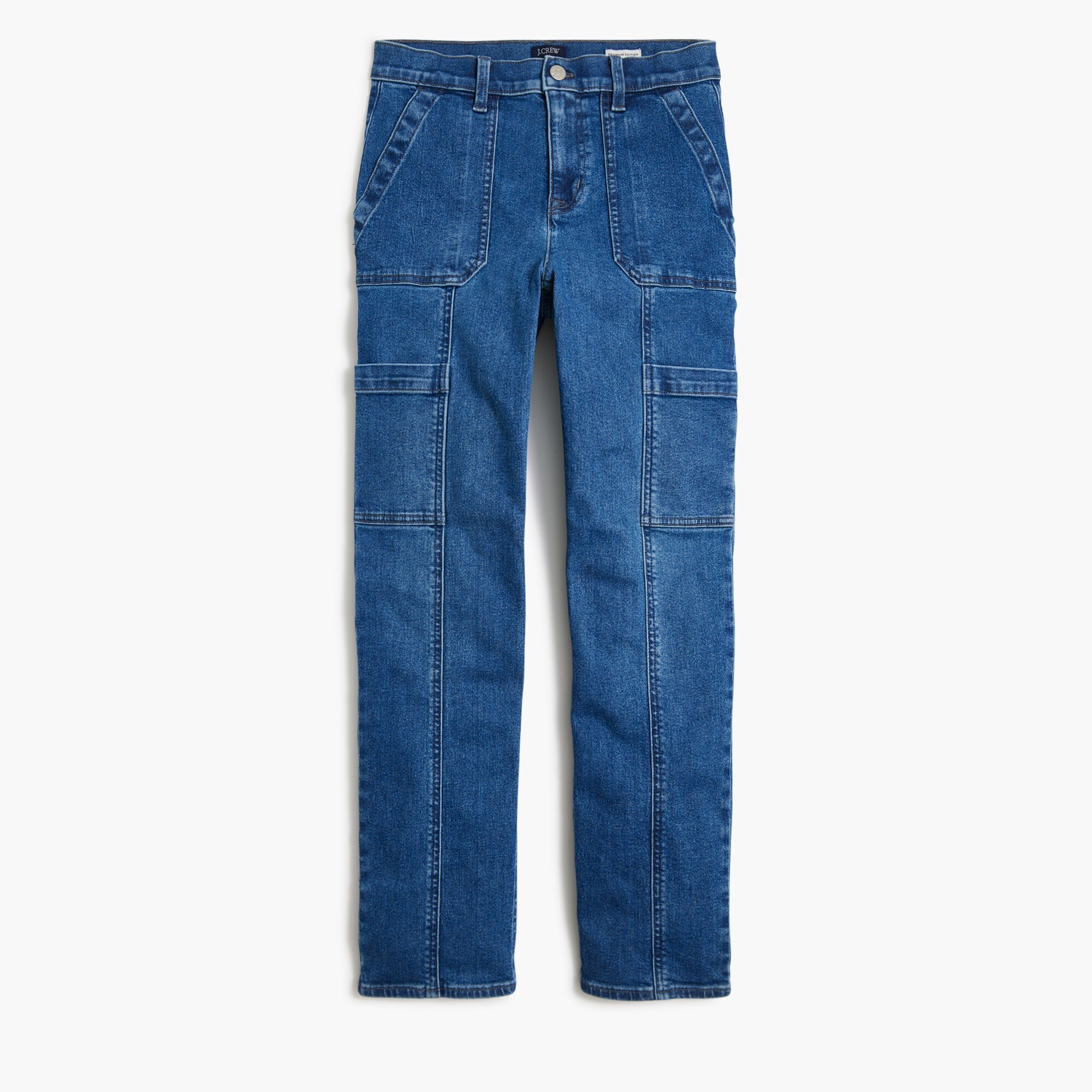 Premium Edition straight-leg cargo jean