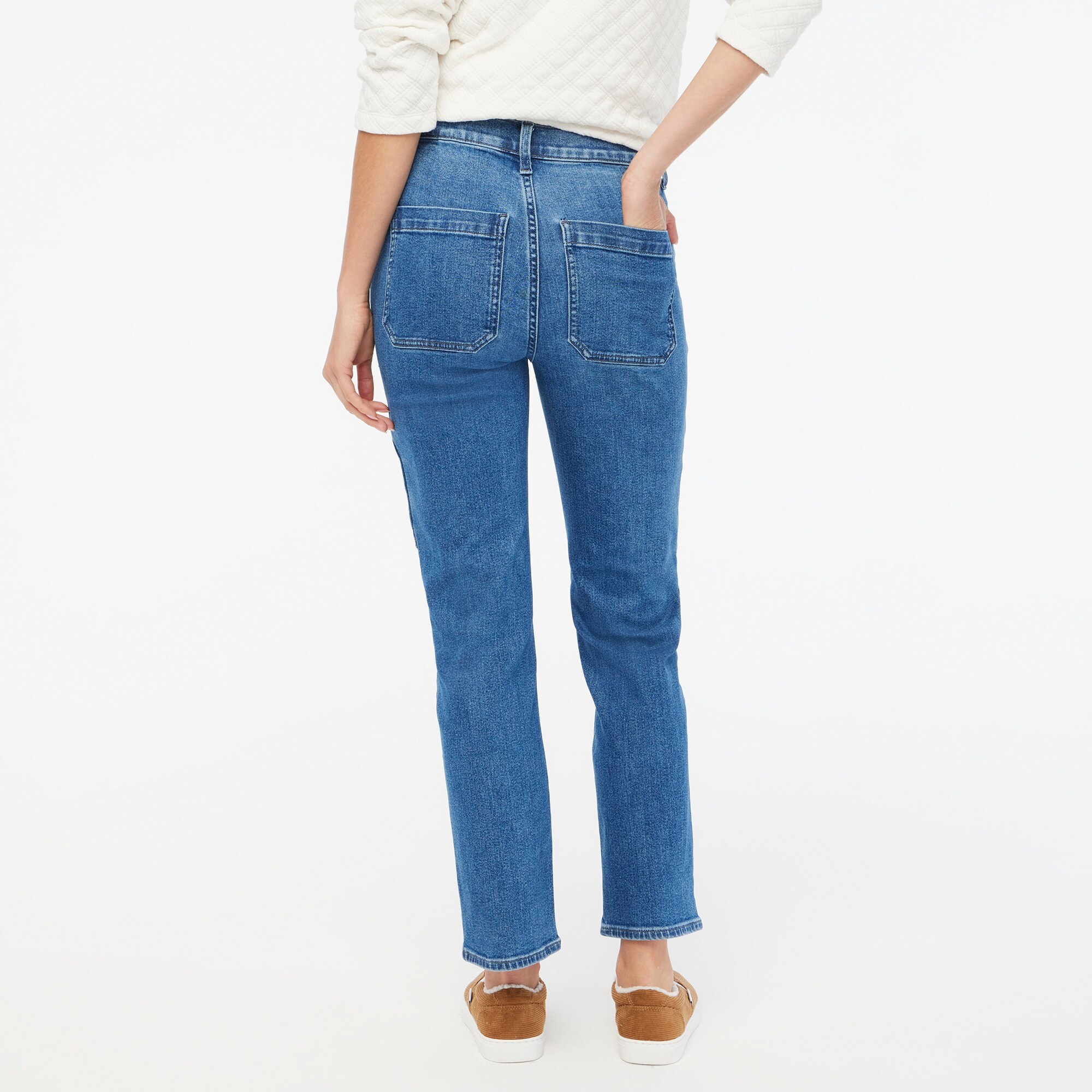 Premium Edition straight-leg cargo jean