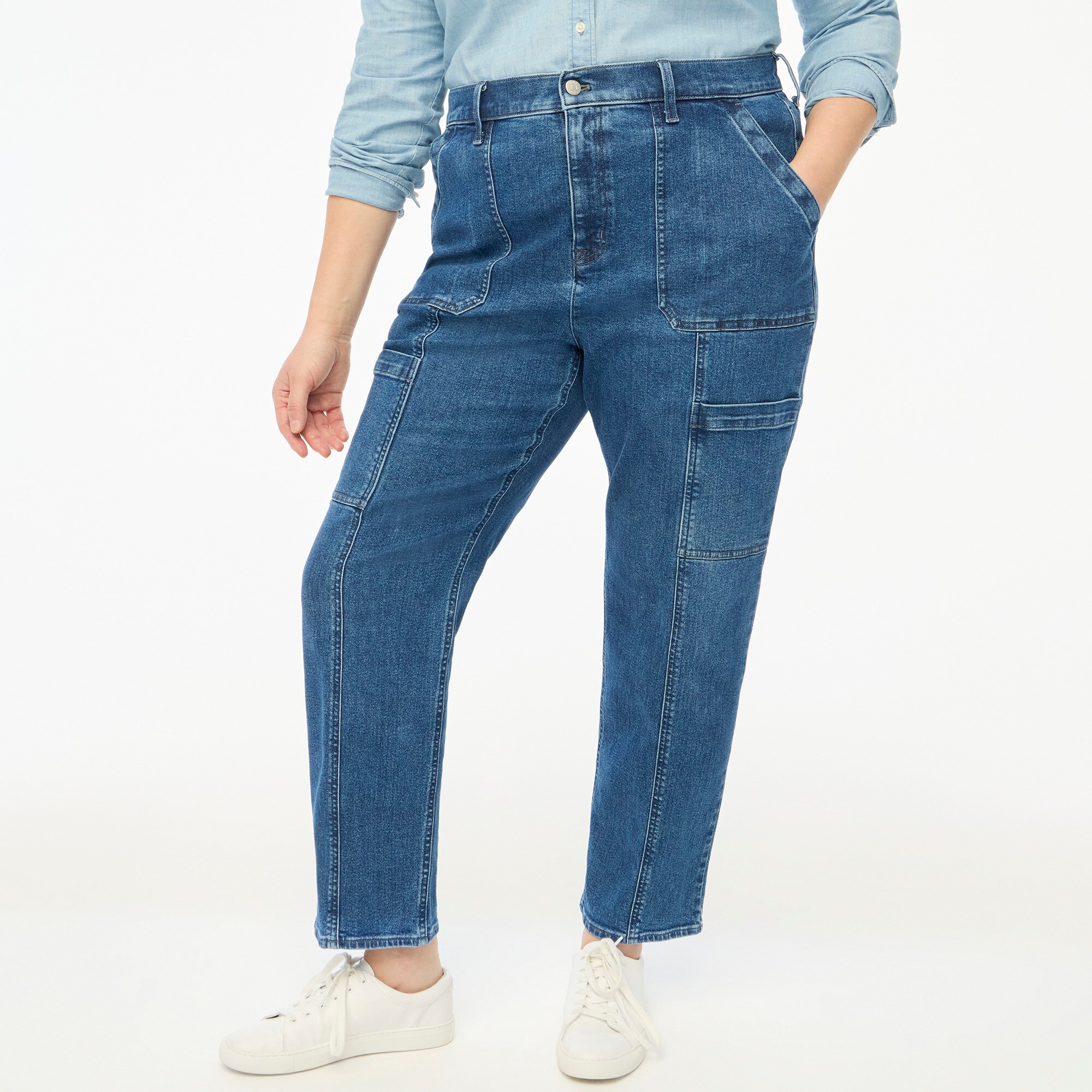 Premium Edition straight-leg cargo jean
