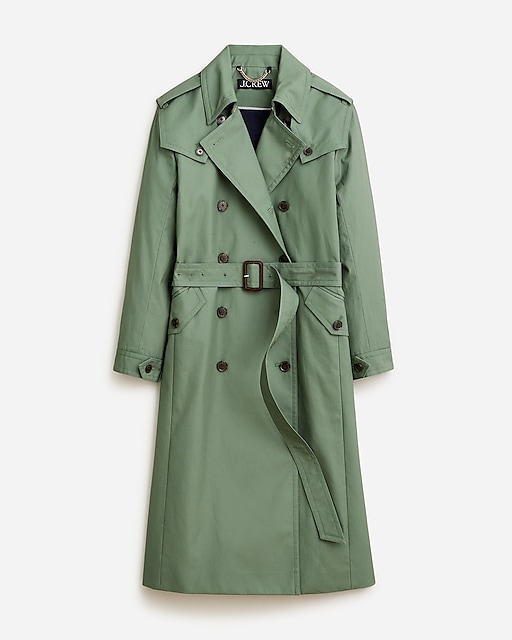 womens Double-breasted trench coat