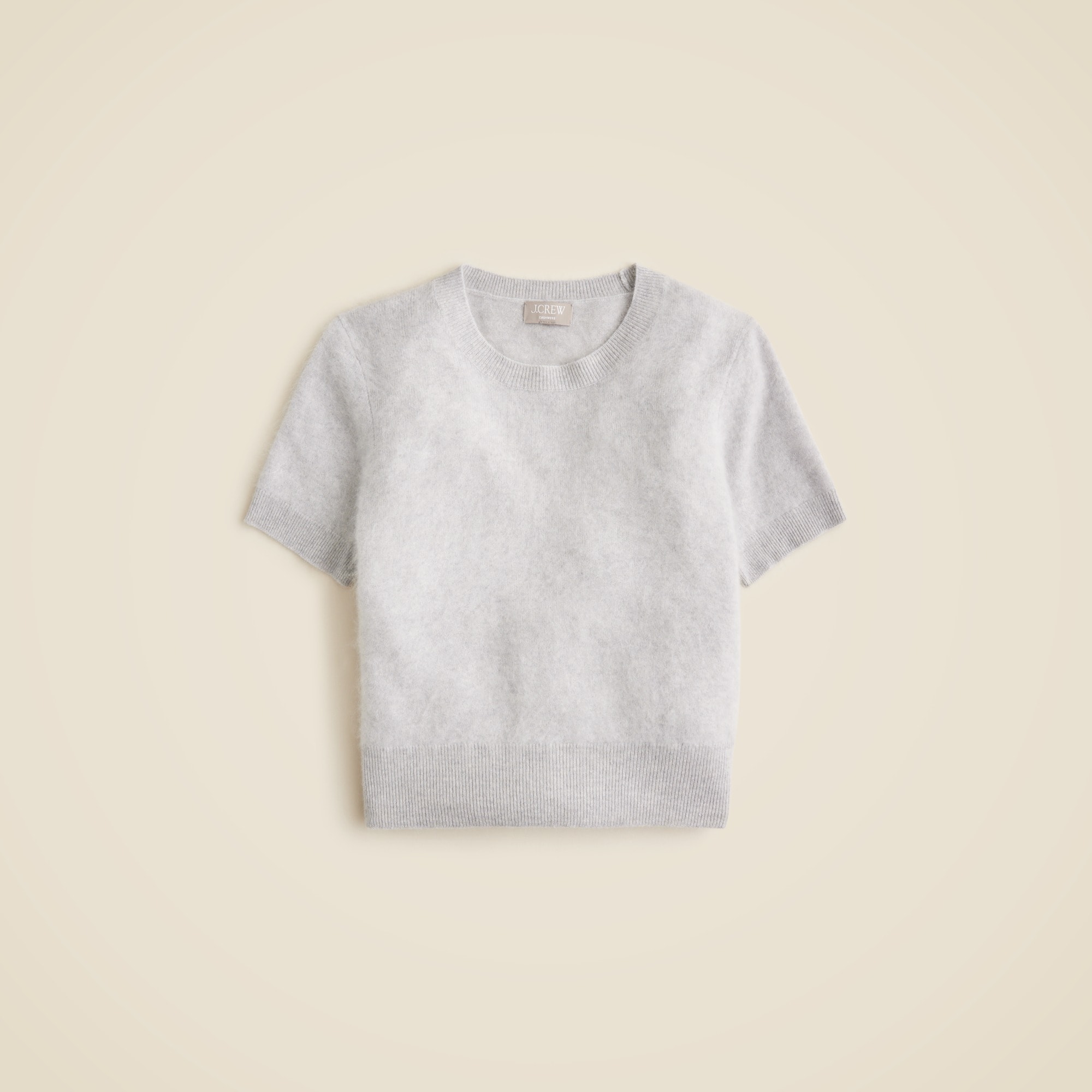 womens Brushed cashmere T-shirt