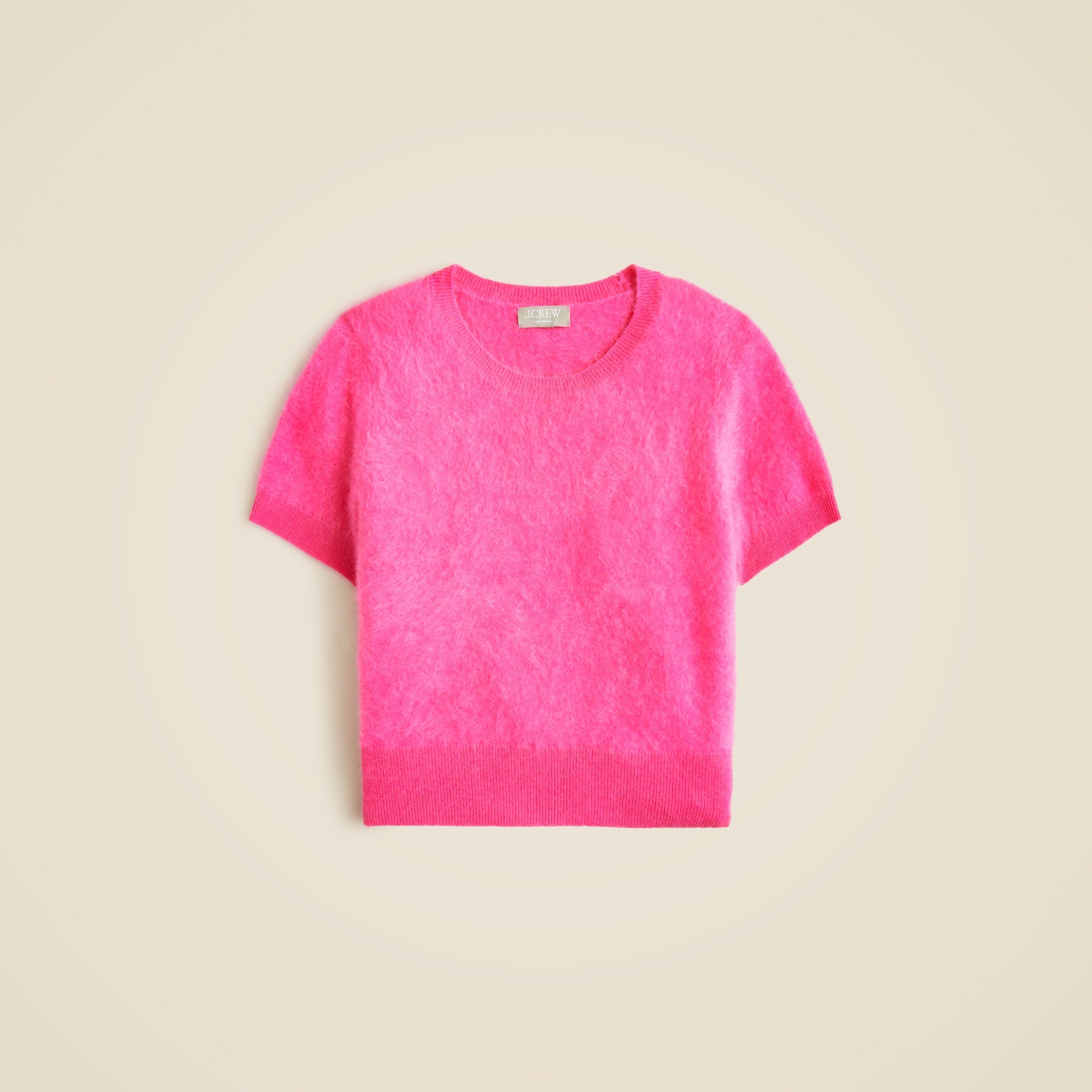 womens Brushed cashmere T-shirt