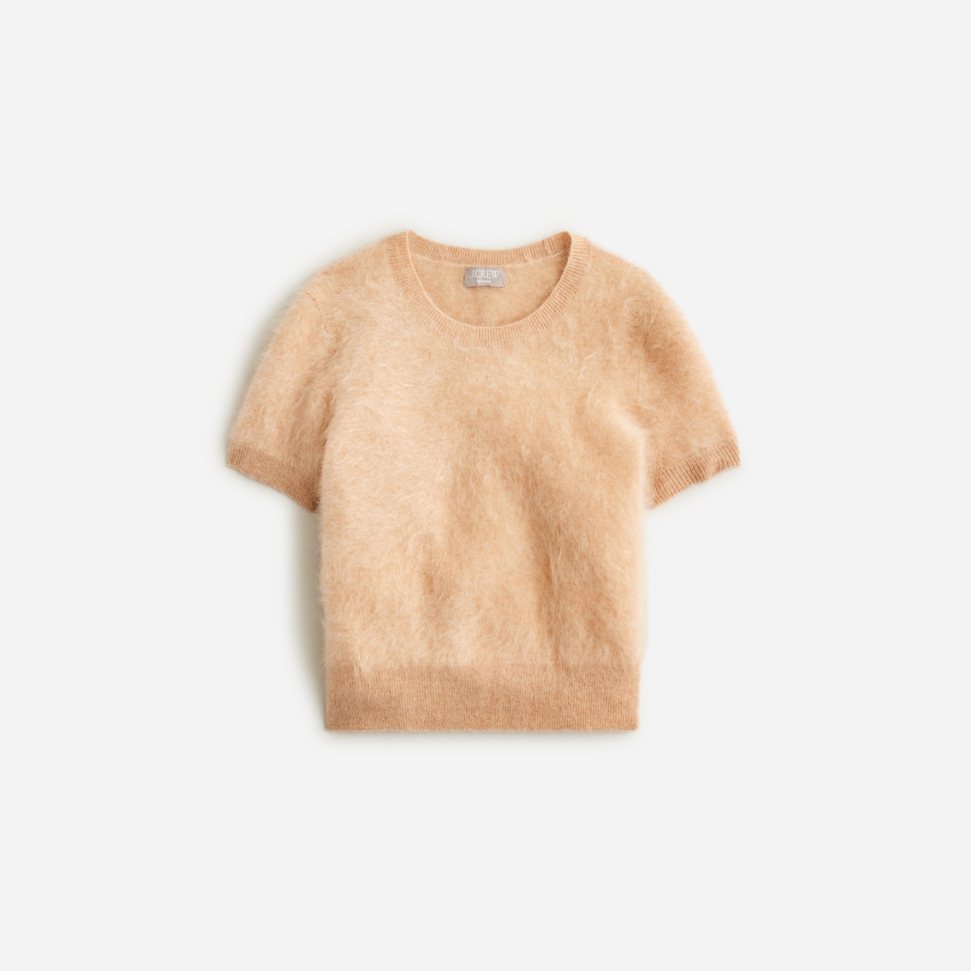 Brushed cashmere T-shirt from J.Crew - $148