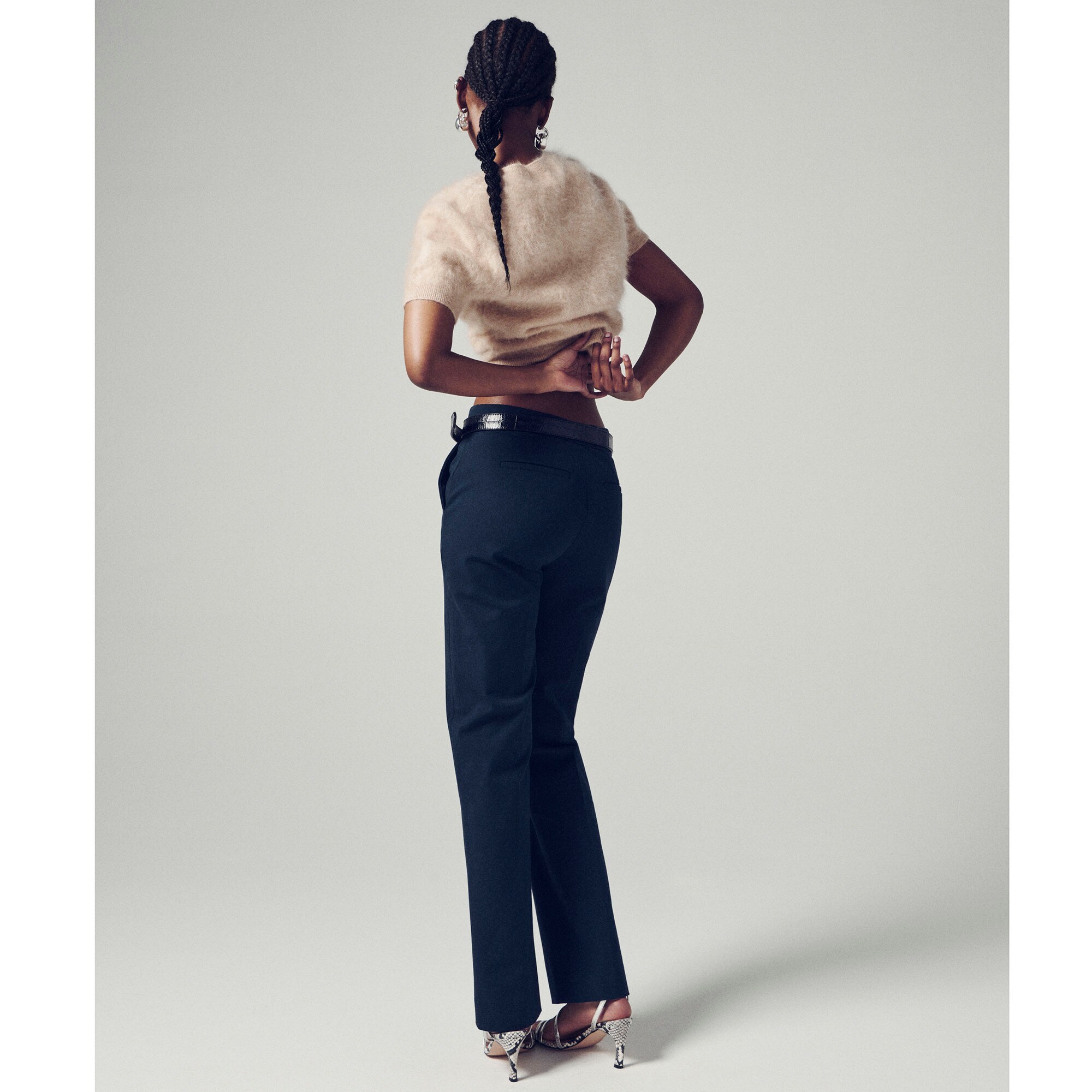 Brushed cashmere T-shirt - image 4