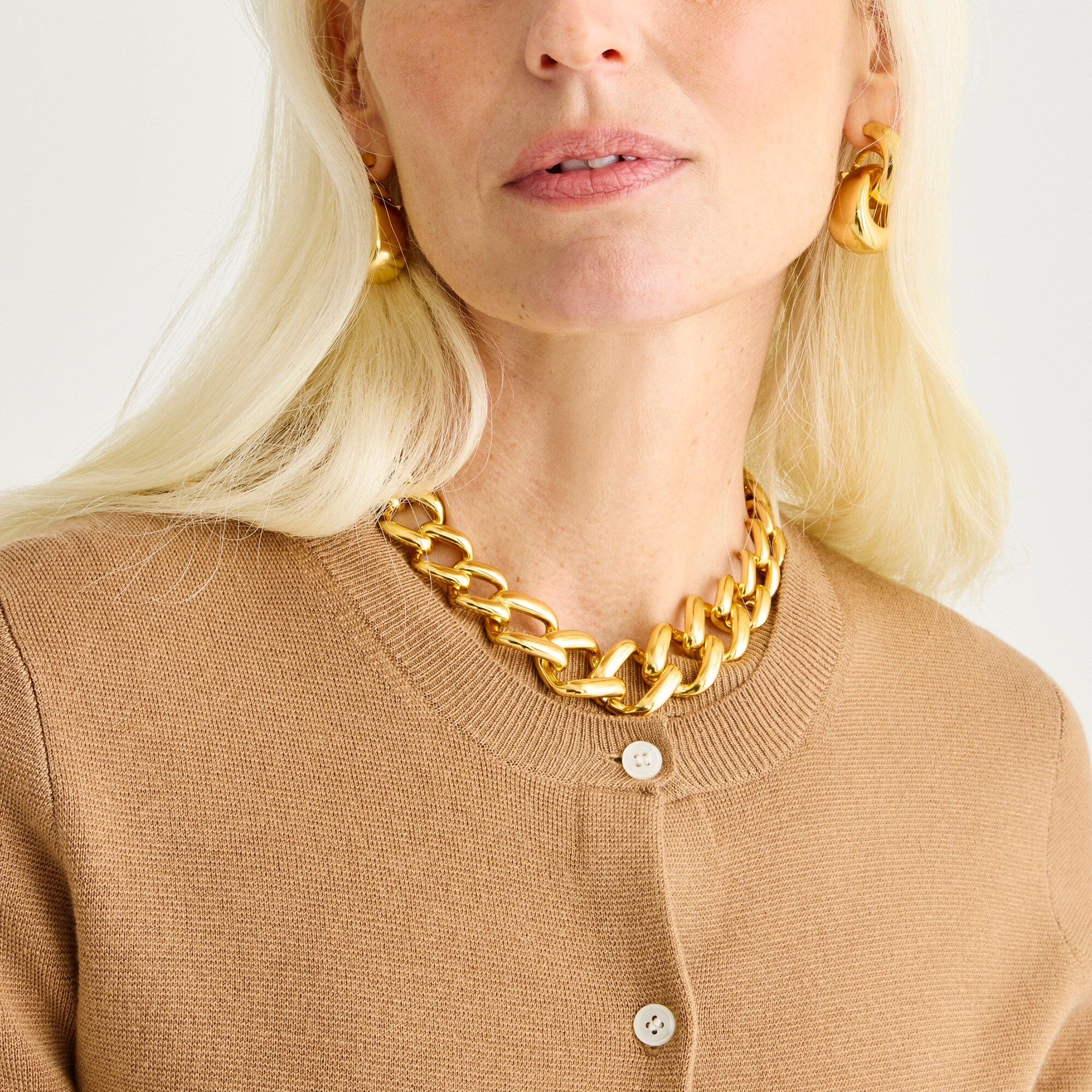Lyocell Blend Sequins Women Cardigan