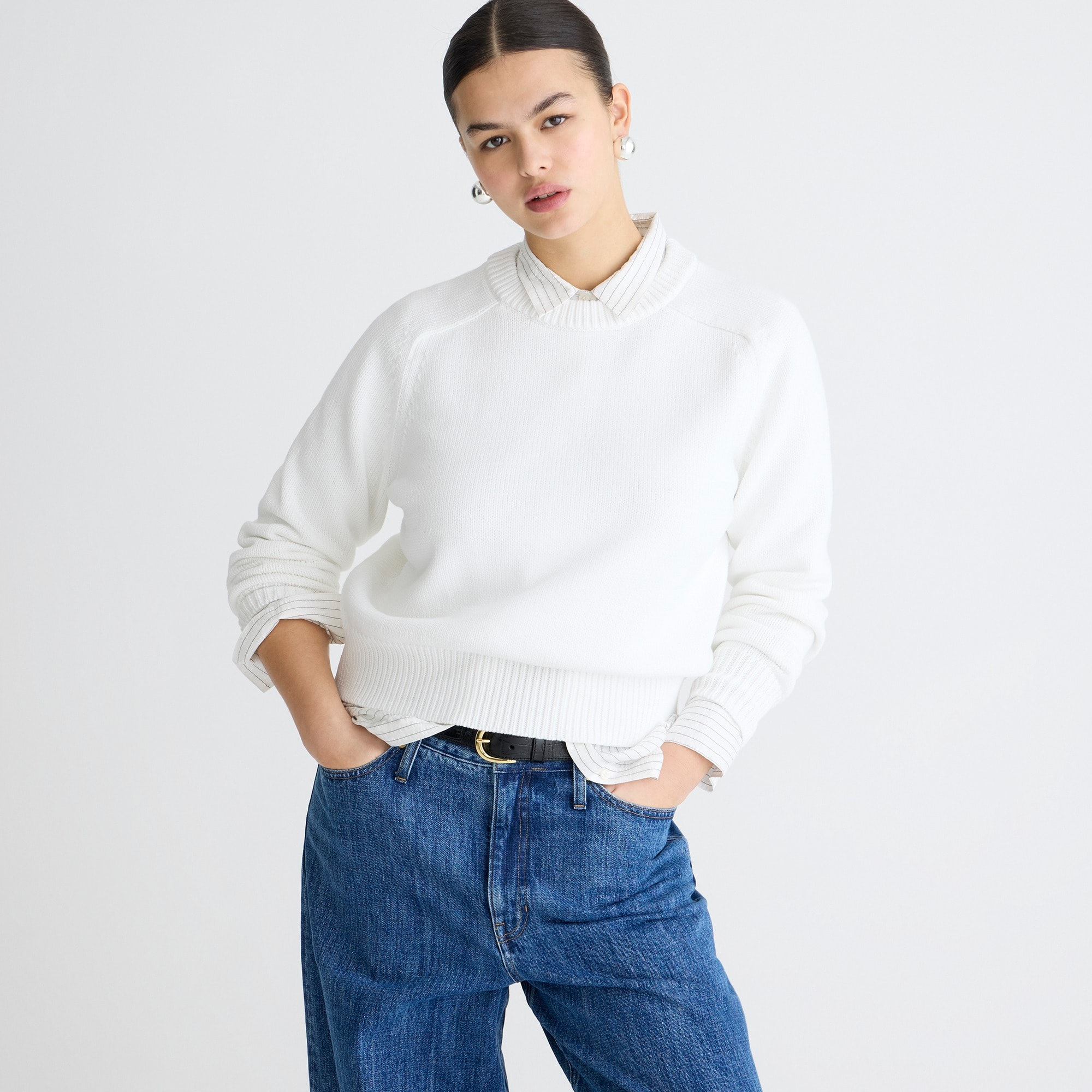 j.crew: relaxed pullover sweater for women