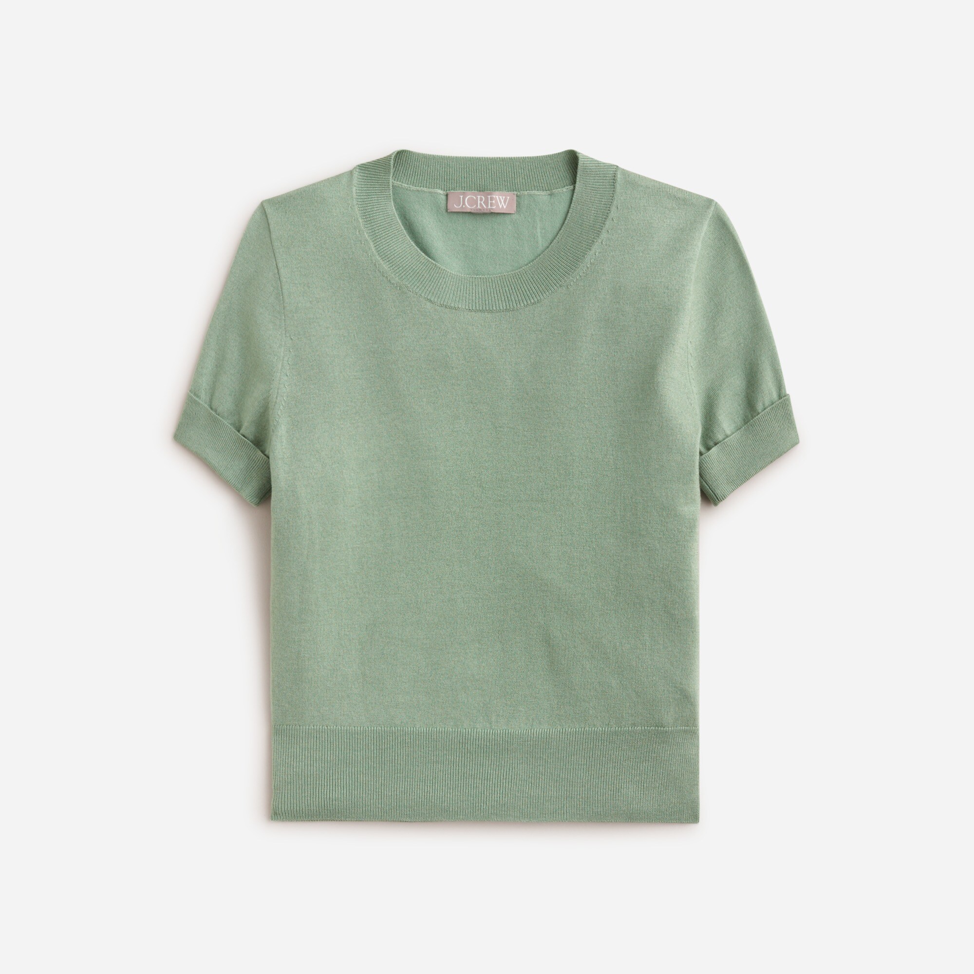  Shrunken TENCEL&trade; lyocell-blend T-shirt