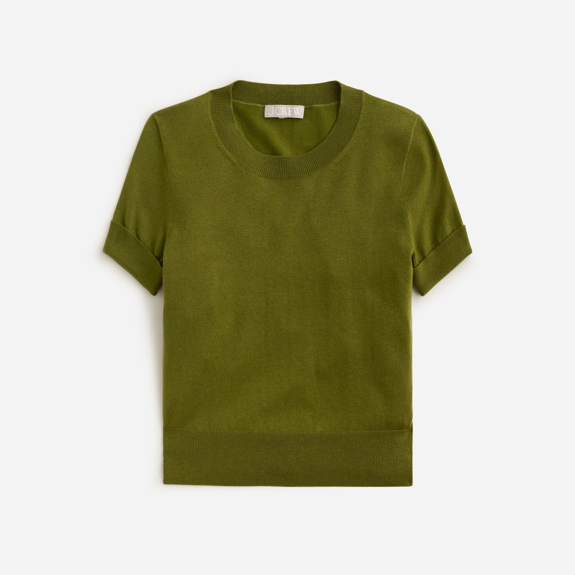 Shrunken TENCEL™ lyocell-blend T-shirt