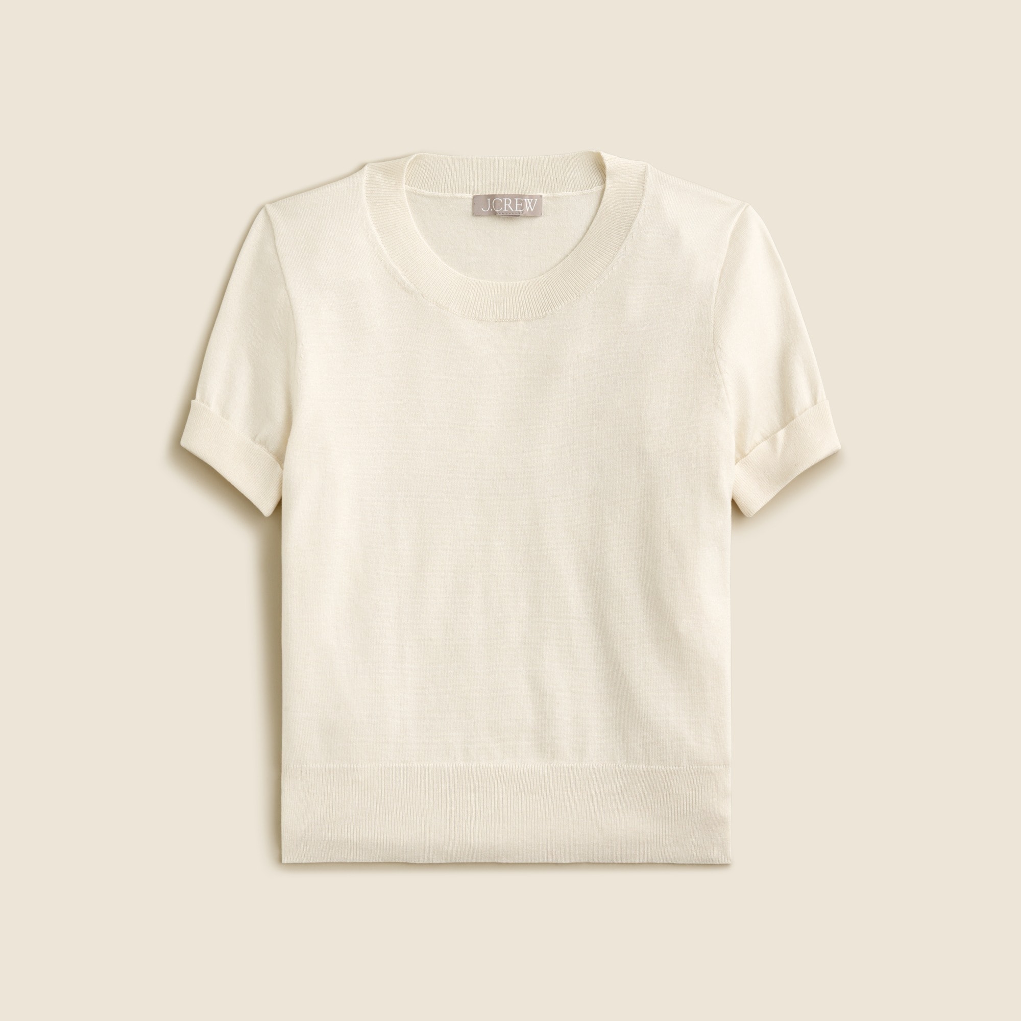 Shrunken TENCEL™ lyocell-blend T-shirt