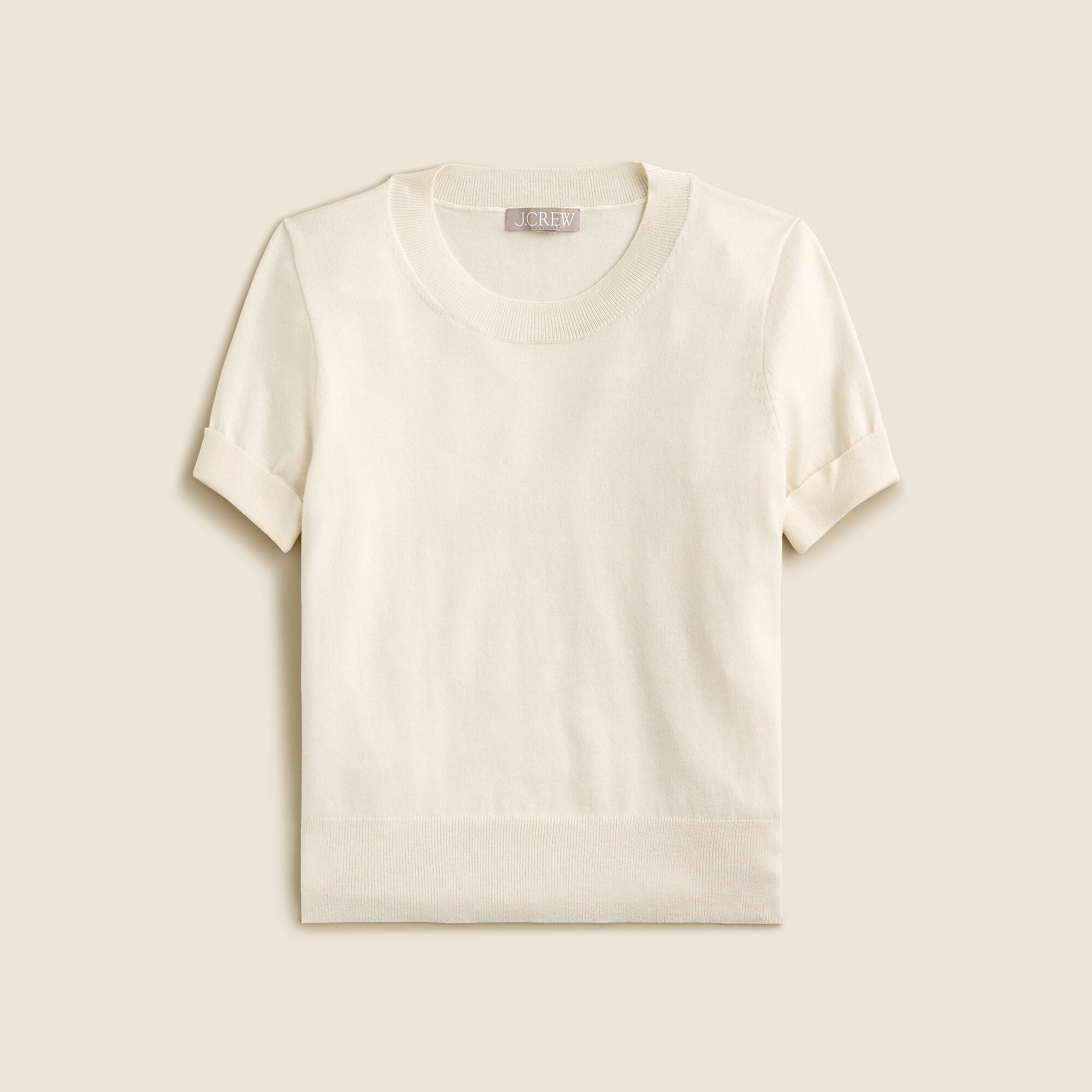 Shrunken TENCEL™ lyocell-blend T-shirt